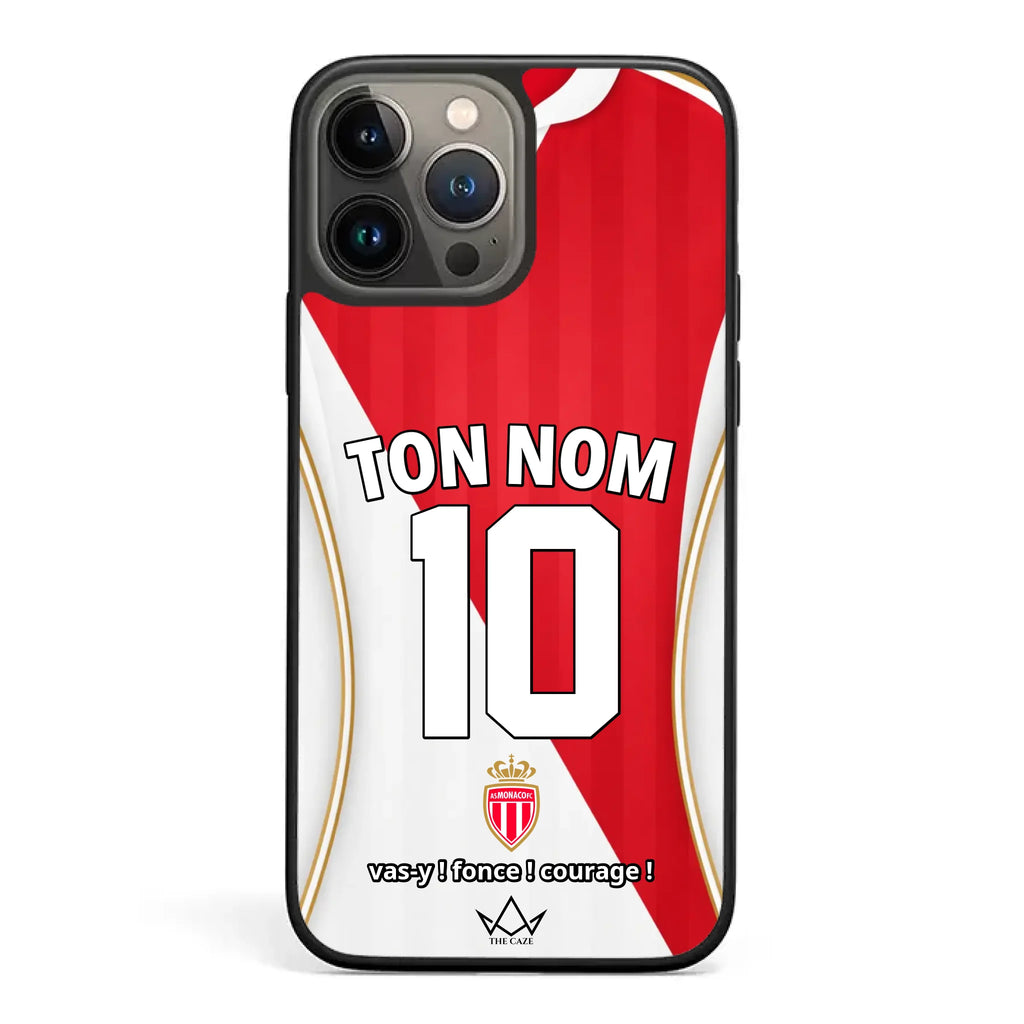 AS Monaco Football Custom iPhone Case