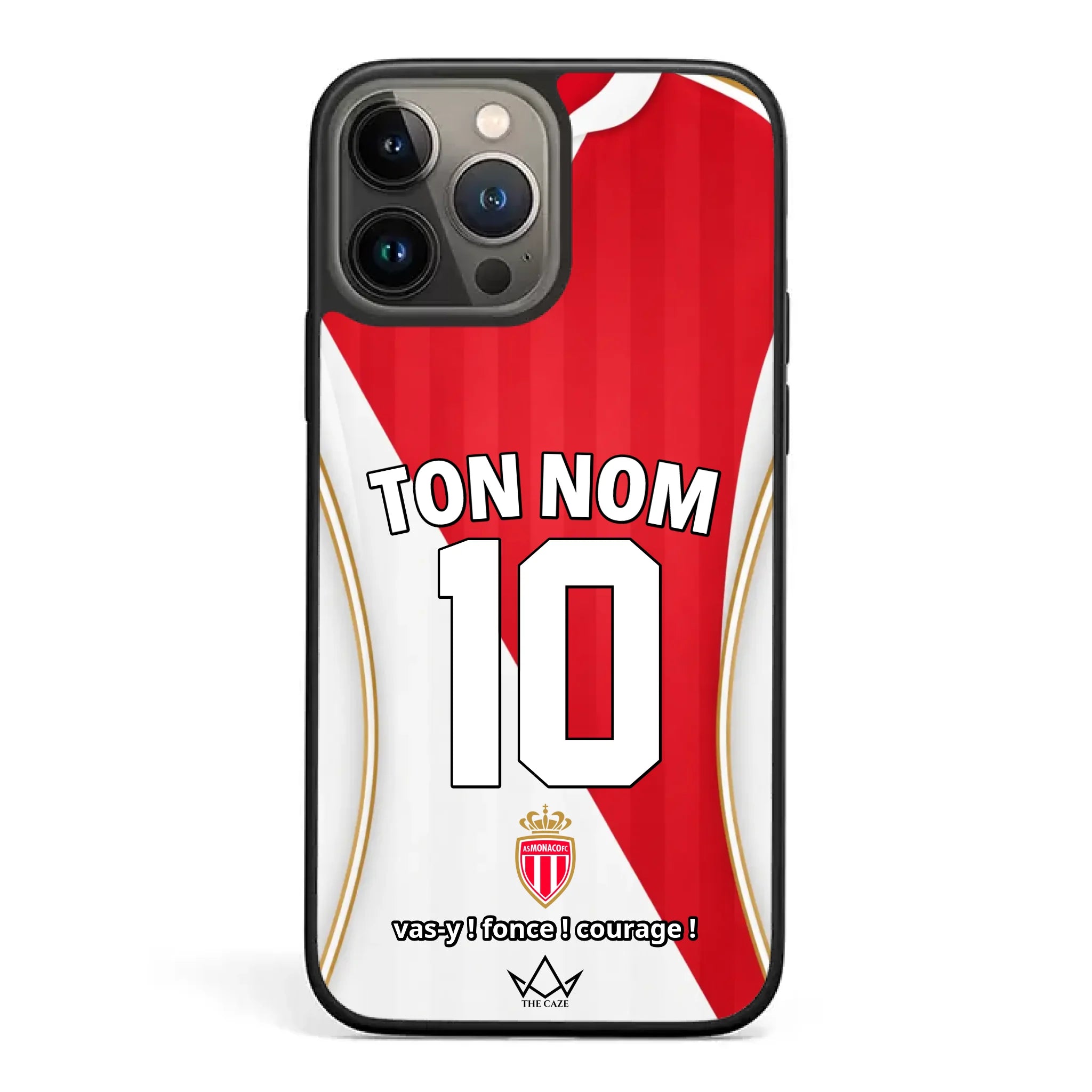AS Monaco Football Custom iPhone Case