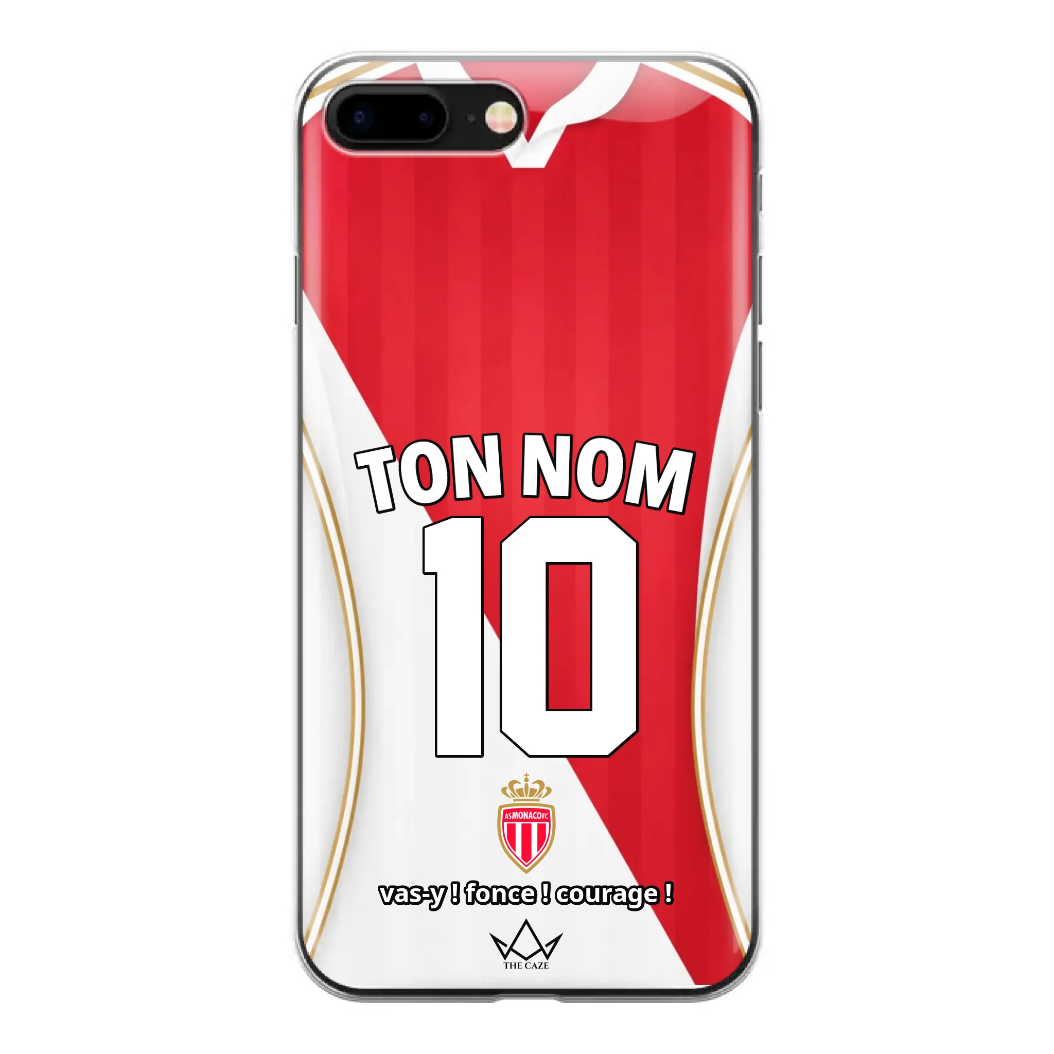 AS Monaco Football Custom iPhone Case