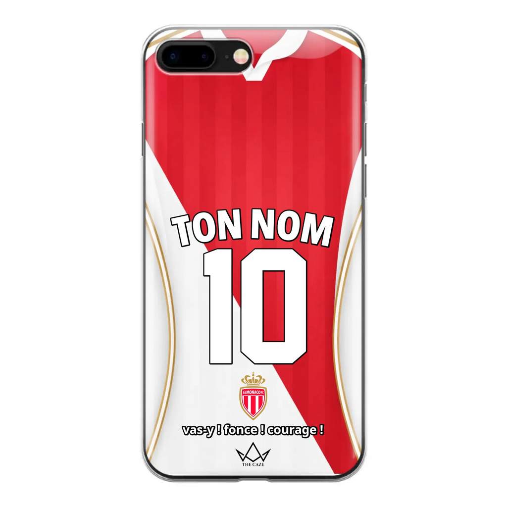 AS Monaco Football Custom iPhone Case