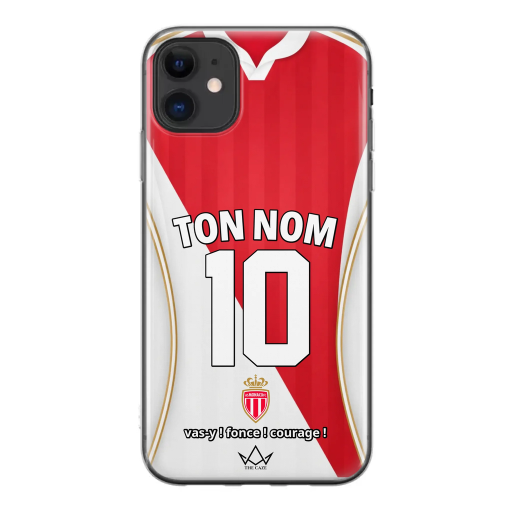 AS Monaco Football Custom iPhone Case