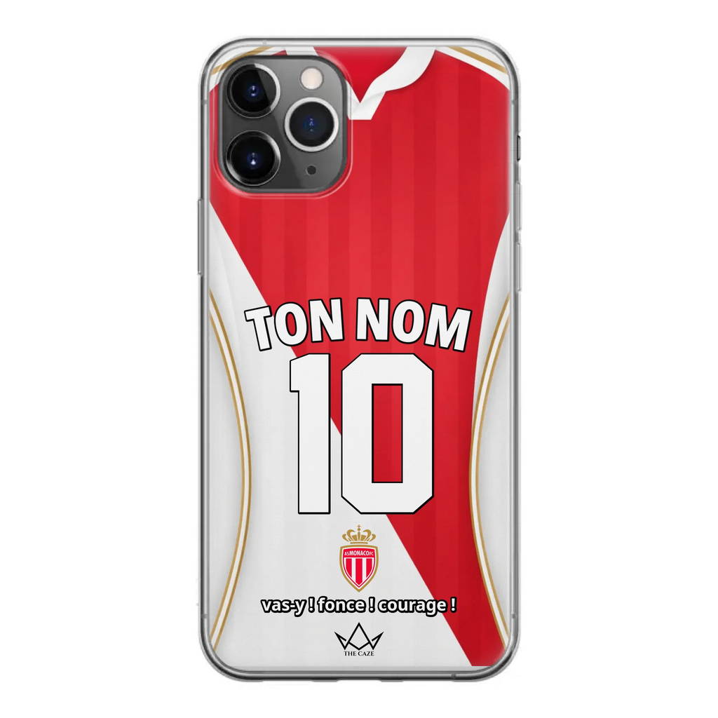 AS Monaco Football Custom iPhone Case