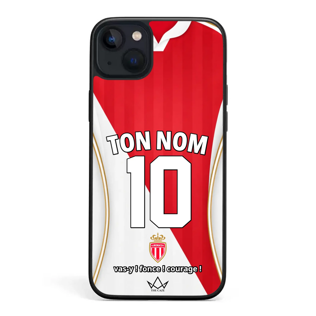 AS Monaco Football Custom iPhone Case
