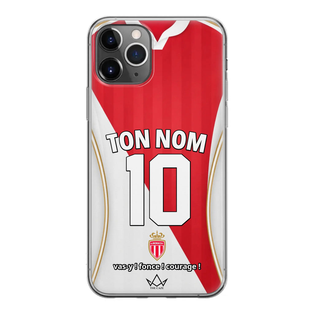 AS Monaco Football Custom iPhone Case