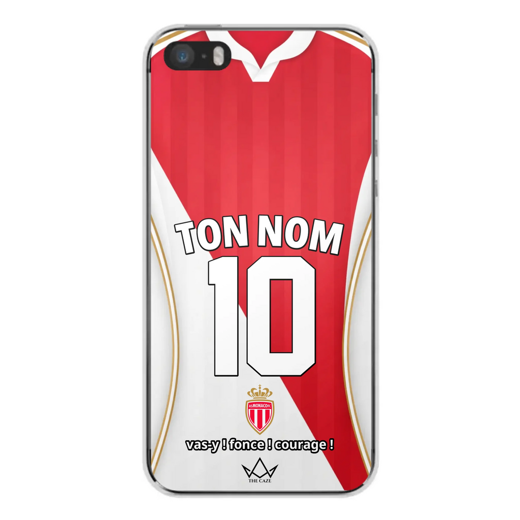 AS Monaco Football Custom iPhone Case
