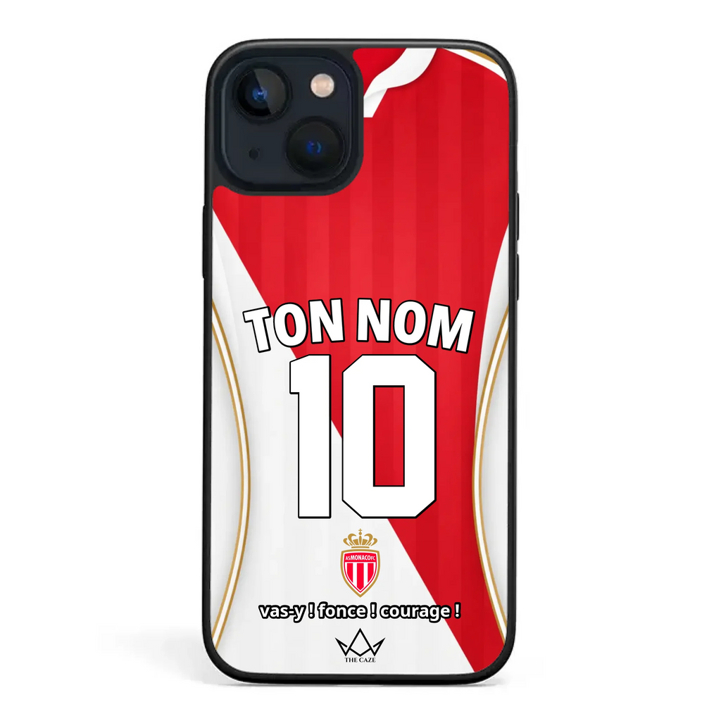 AS Monaco Football Custom iPhone Case