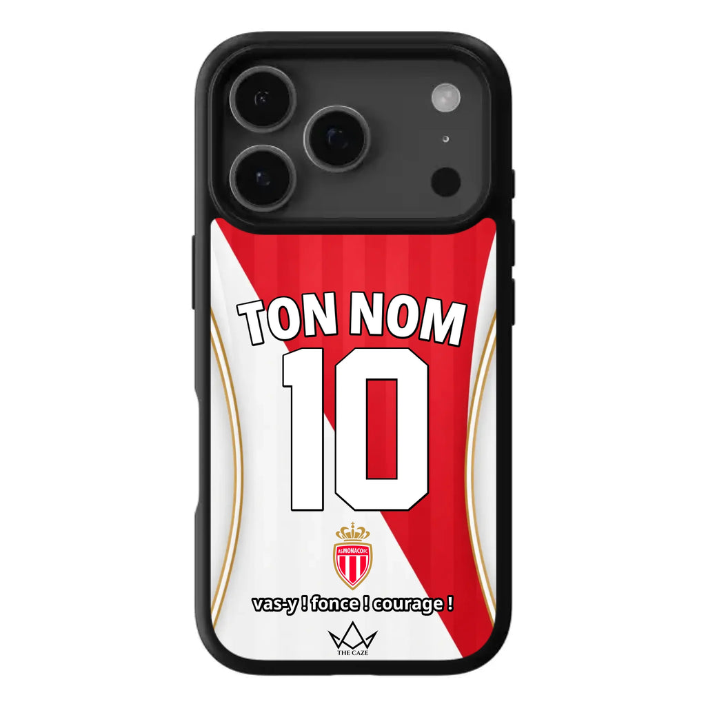 AS Monaco Football Custom iPhone Case