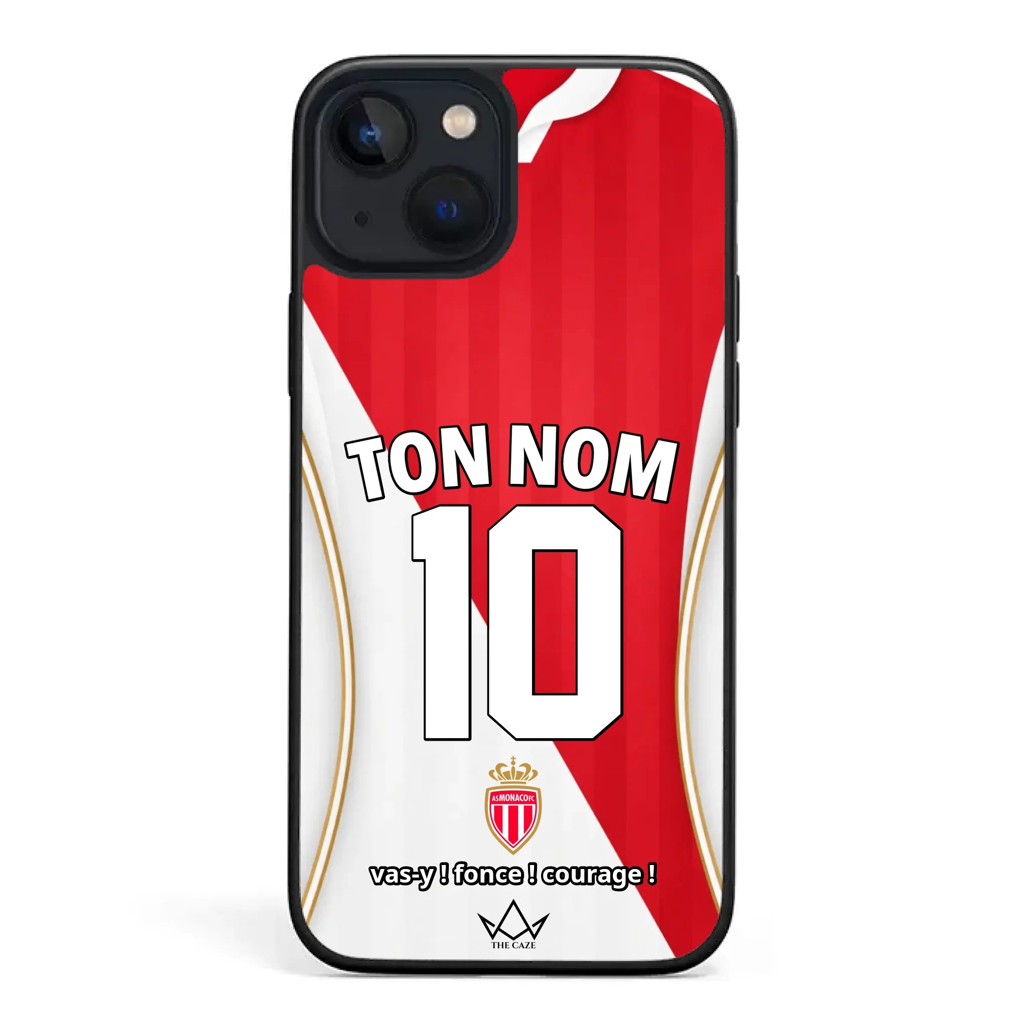 AS Monaco Football Custom iPhone Case