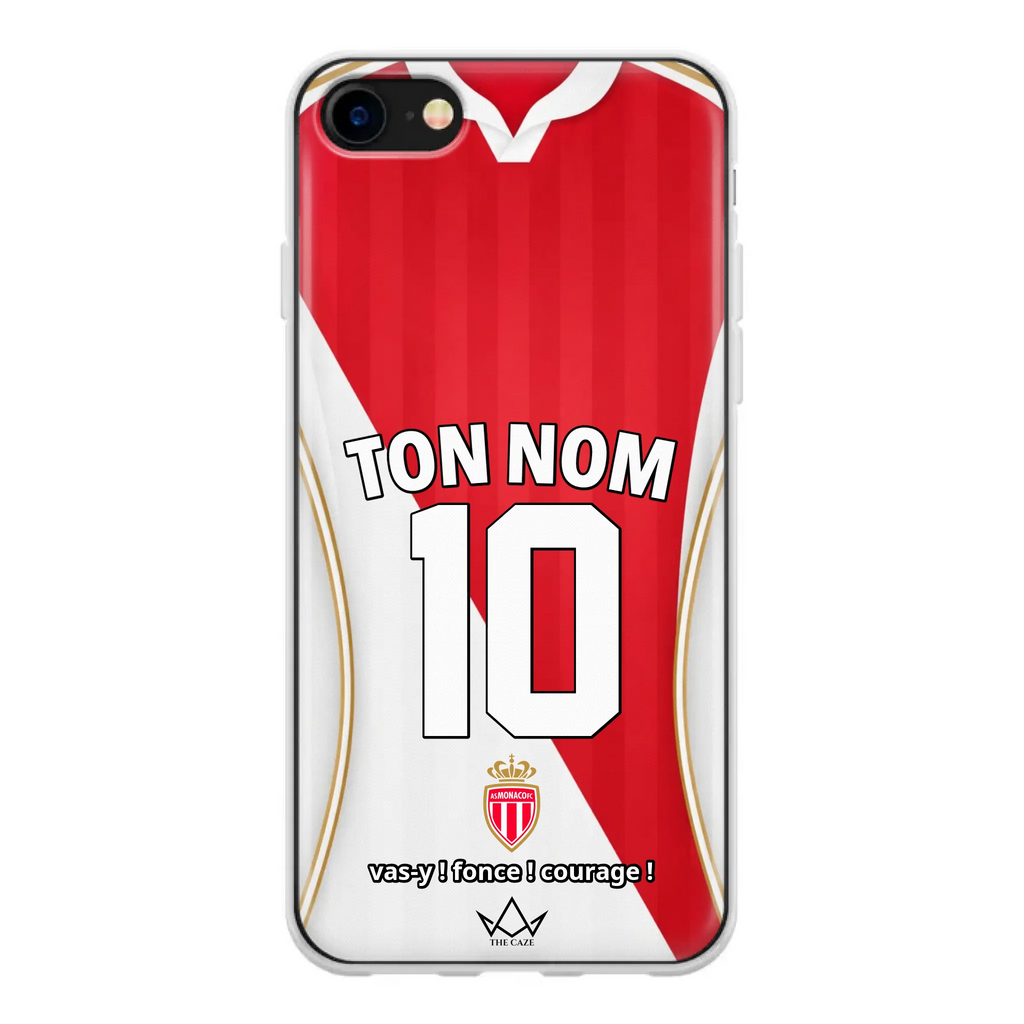 AS Monaco Football Custom iPhone Case