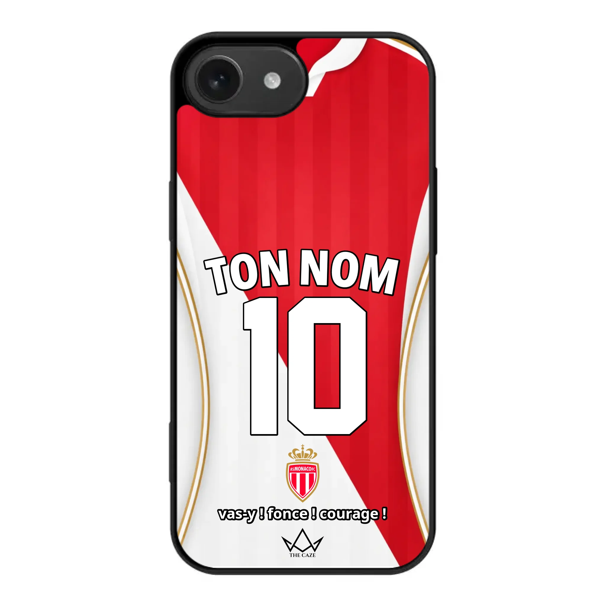 AS Monaco Football Custom iPhone Case