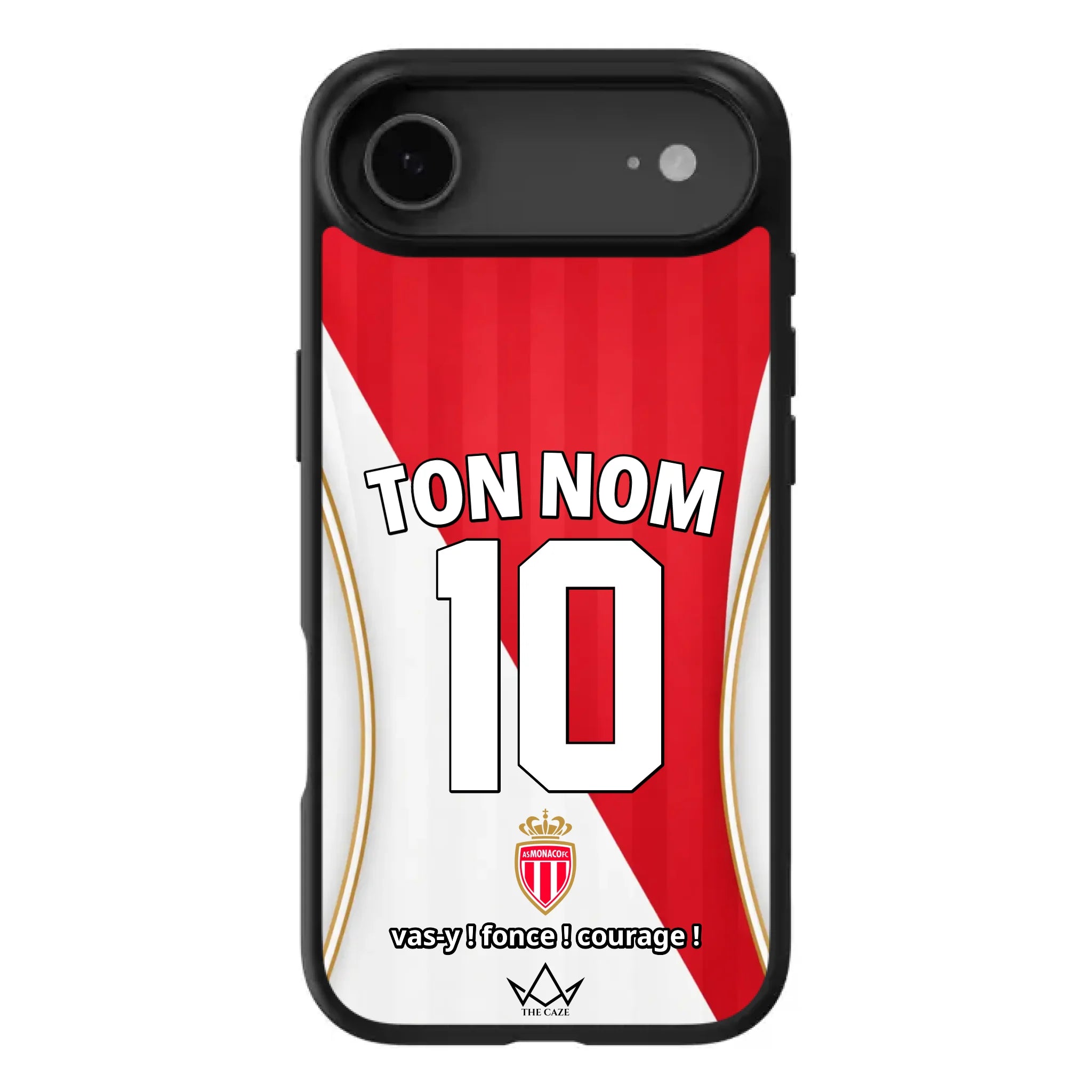 AS Monaco Football Custom iPhone Case