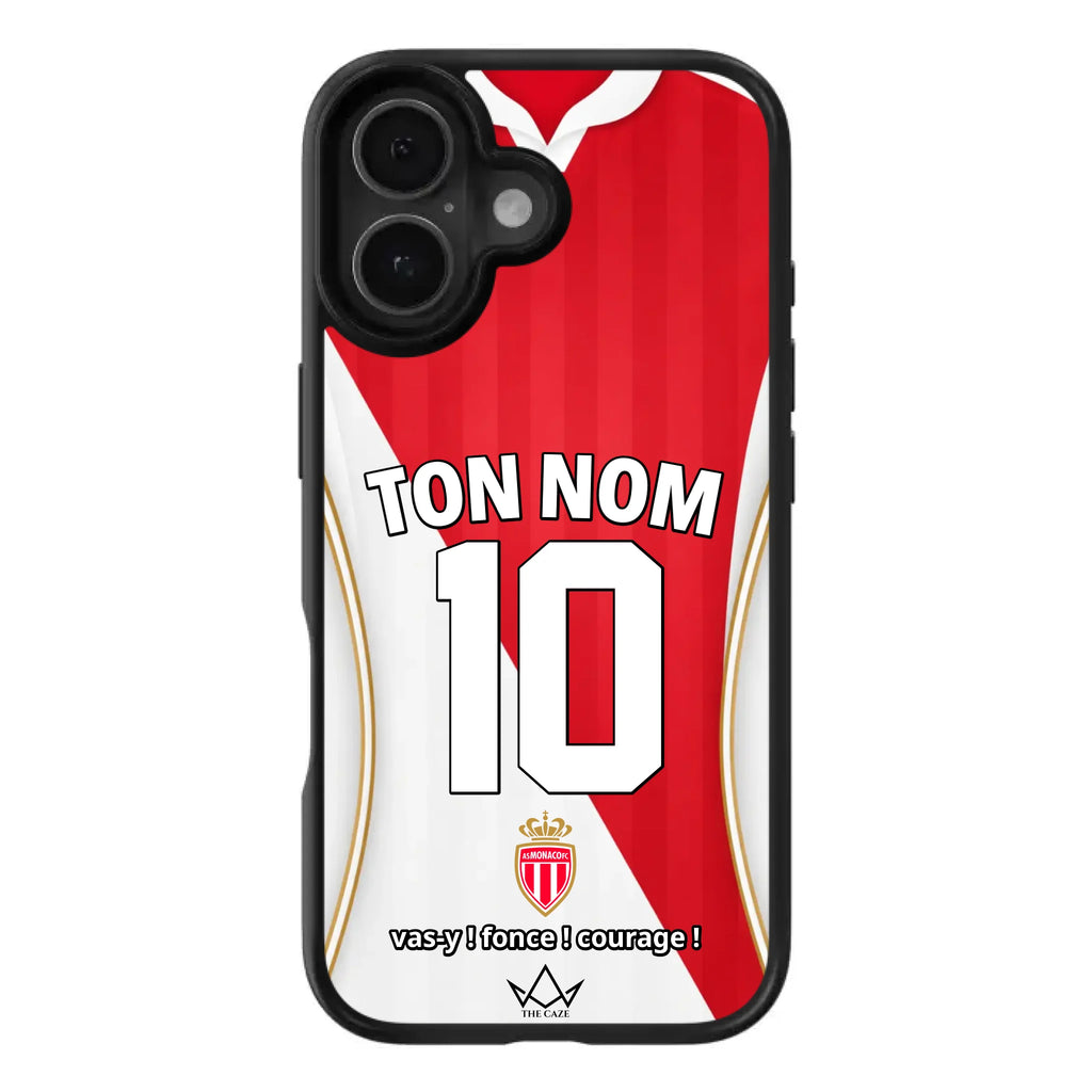 AS Monaco Football Custom iPhone Case