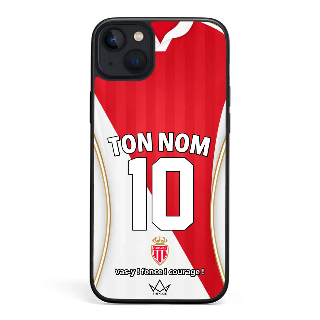 AS Monaco Football Custom iPhone Case