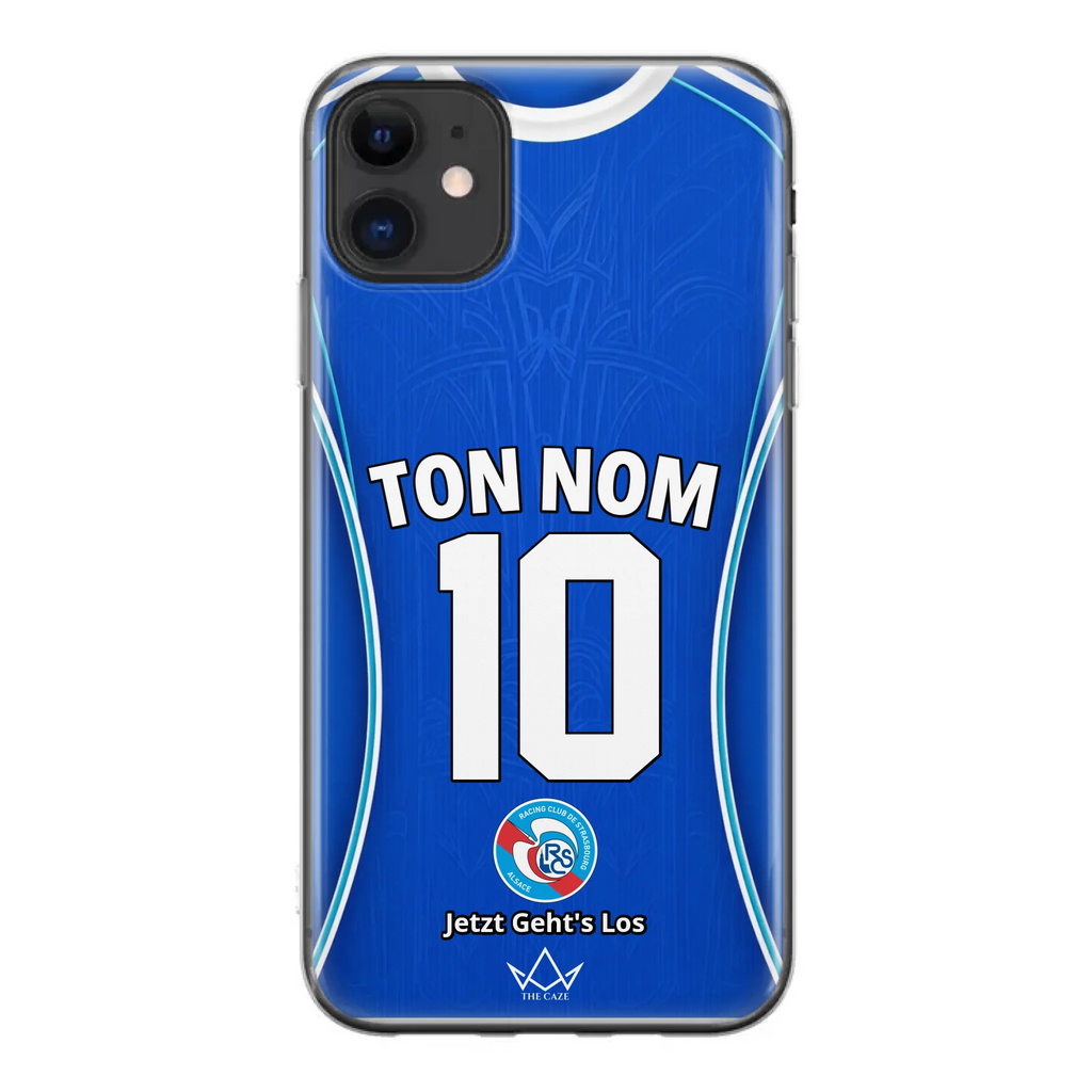Funda para iPhone personalizada de RC Strasbourg Football