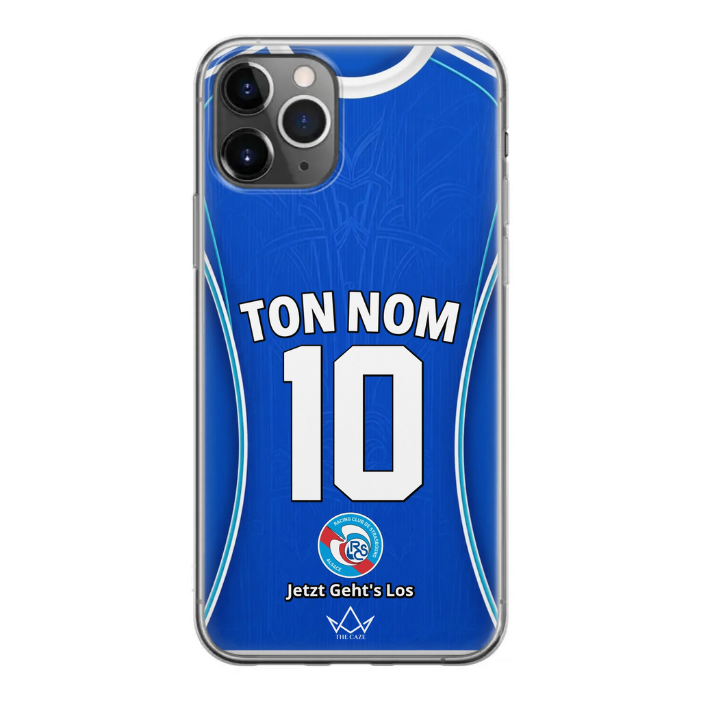 Funda para iPhone personalizada de RC Strasbourg Football