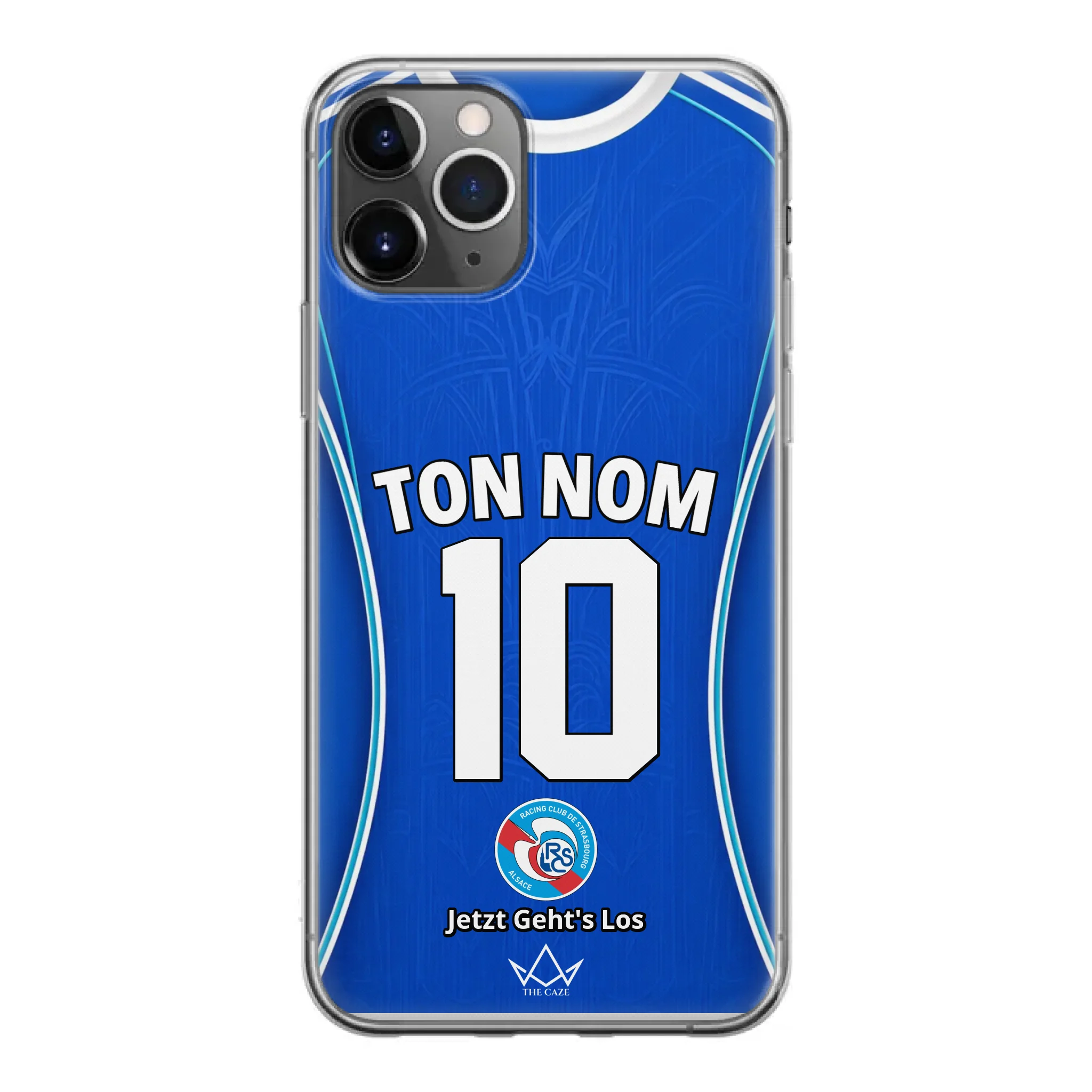 Funda para iPhone personalizada de RC Strasbourg Football