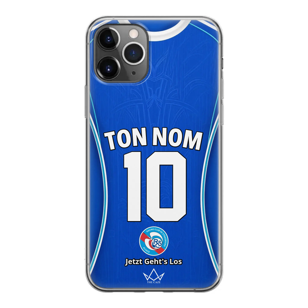 Funda para iPhone personalizada de RC Strasbourg Football
