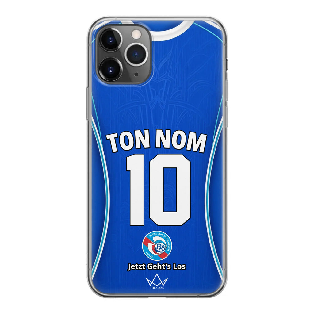 Funda para iPhone personalizada de RC Strasbourg Football