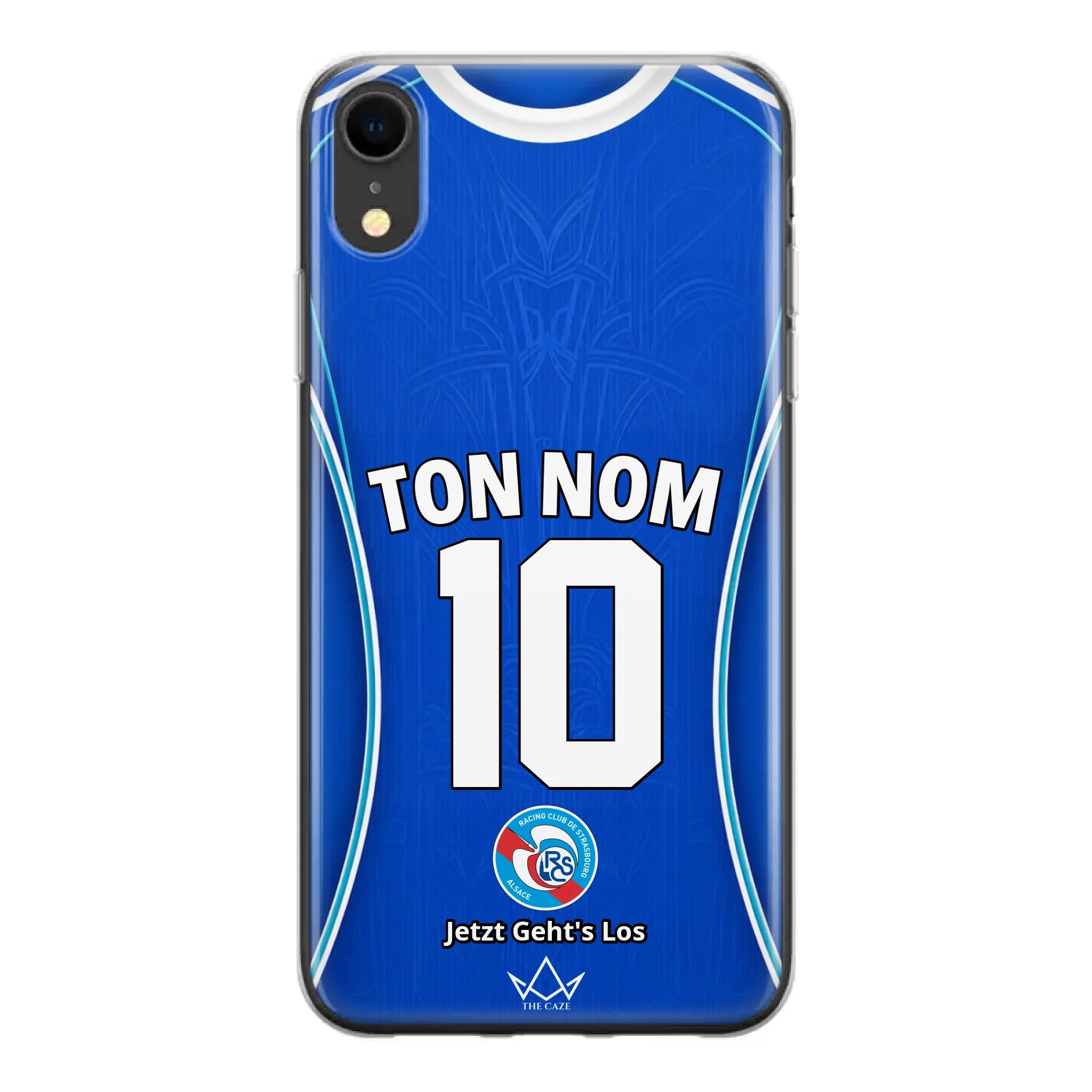 Funda para iPhone personalizada de RC Strasbourg Football