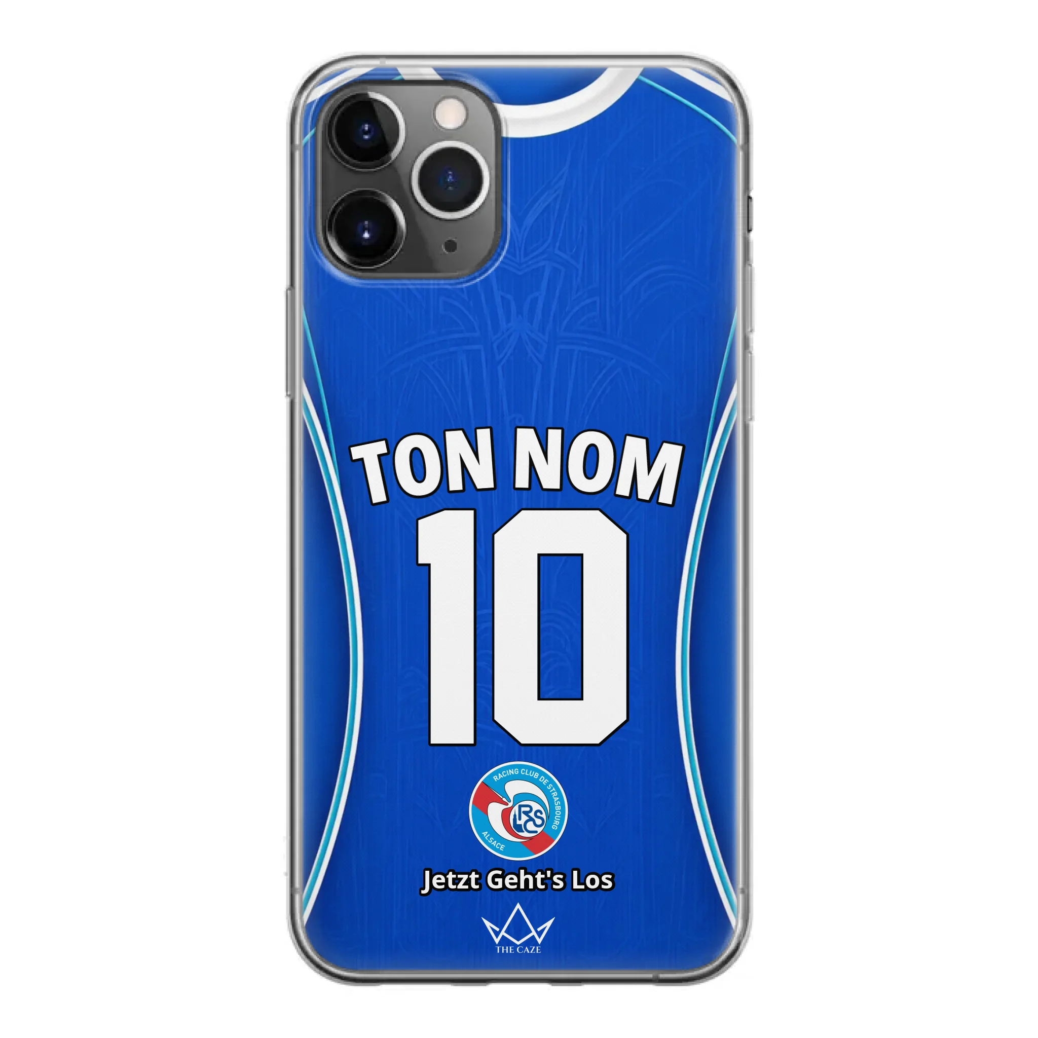Funda para iPhone personalizada de RC Strasbourg Football