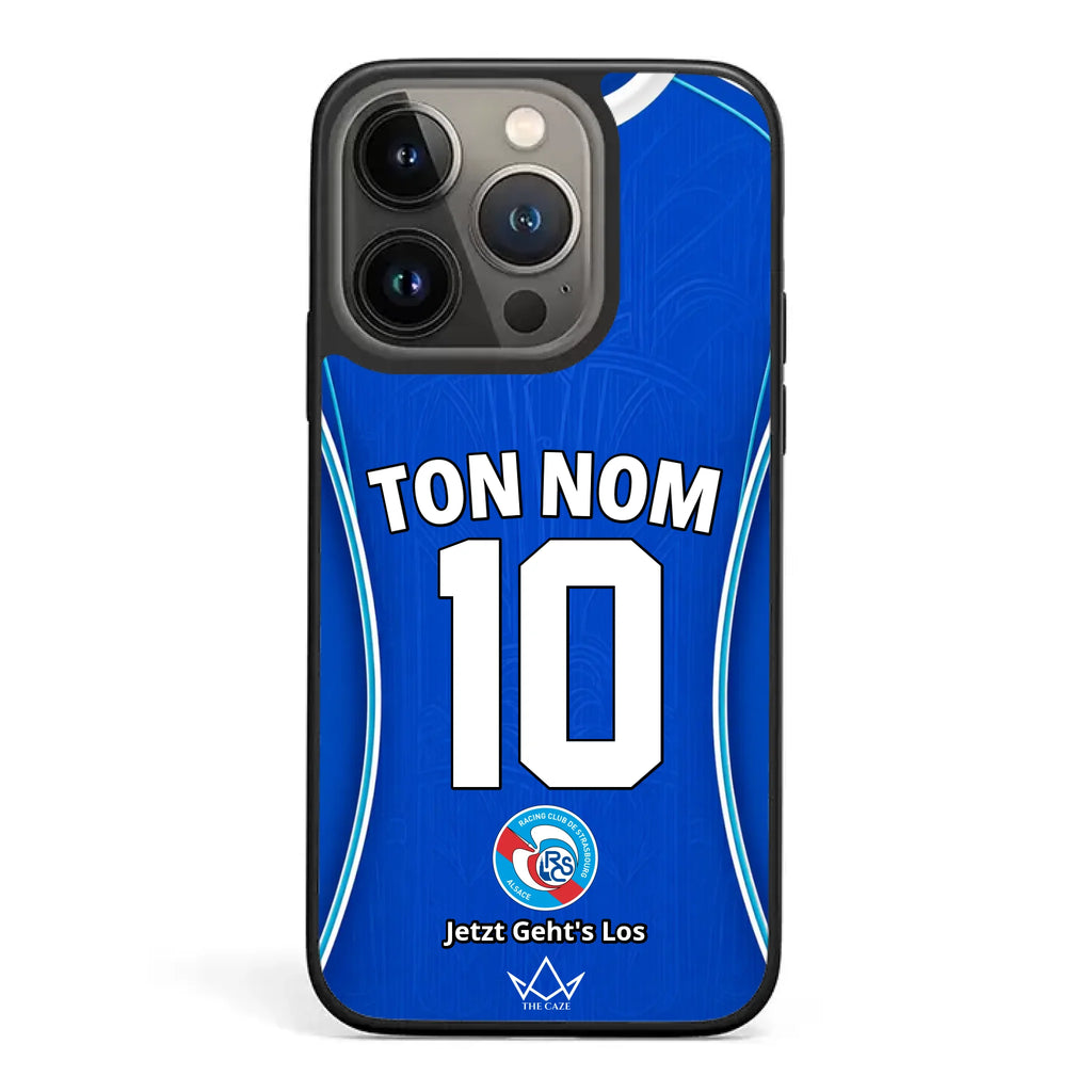 Funda para iPhone personalizada de RC Strasbourg Football