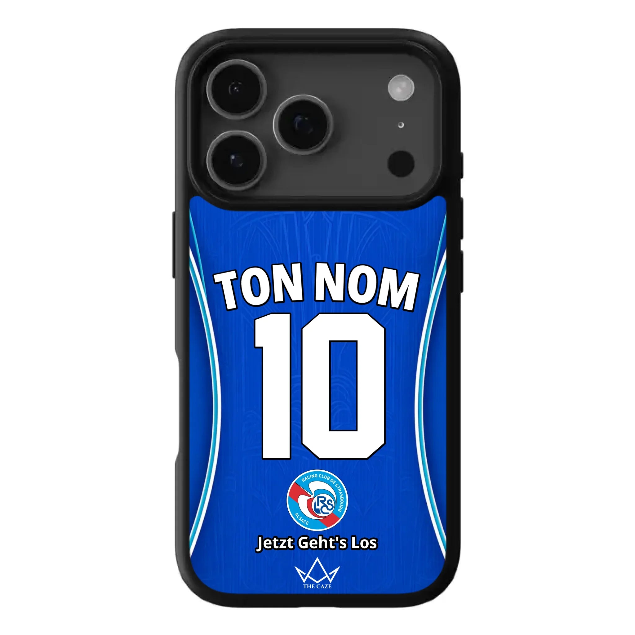 Funda para iPhone personalizada de RC Strasbourg Football