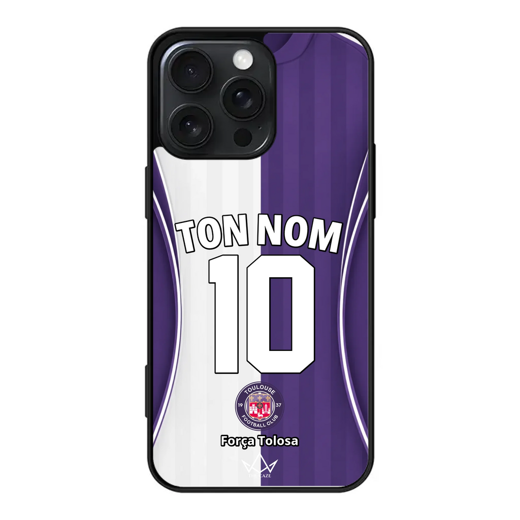 Funda de iPhone Personalizada Toulouse Football
