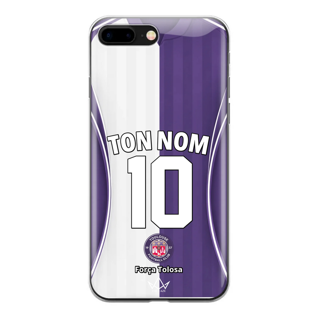 Funda de iPhone Personalizada Toulouse Football