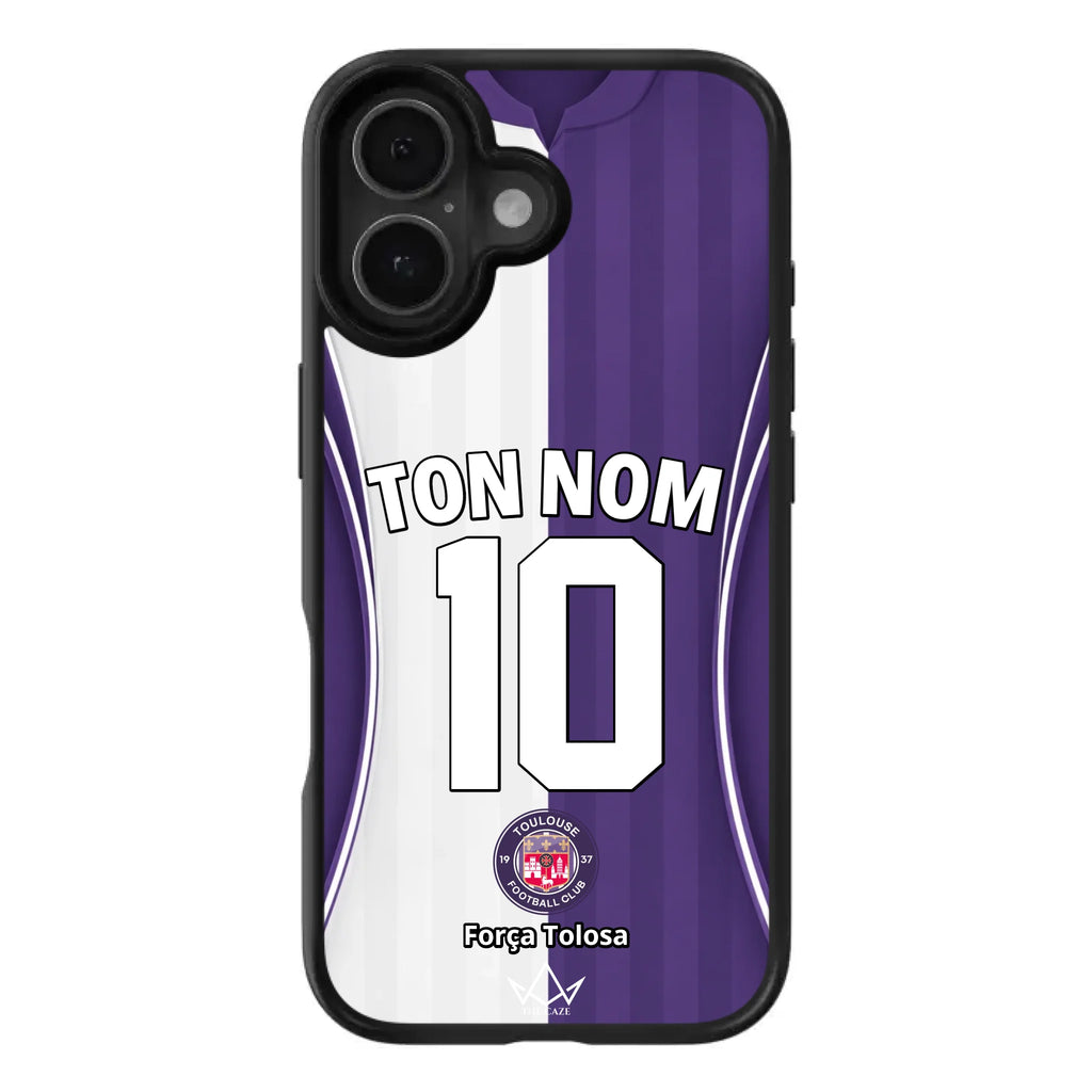 Funda de iPhone Personalizada Toulouse Football
