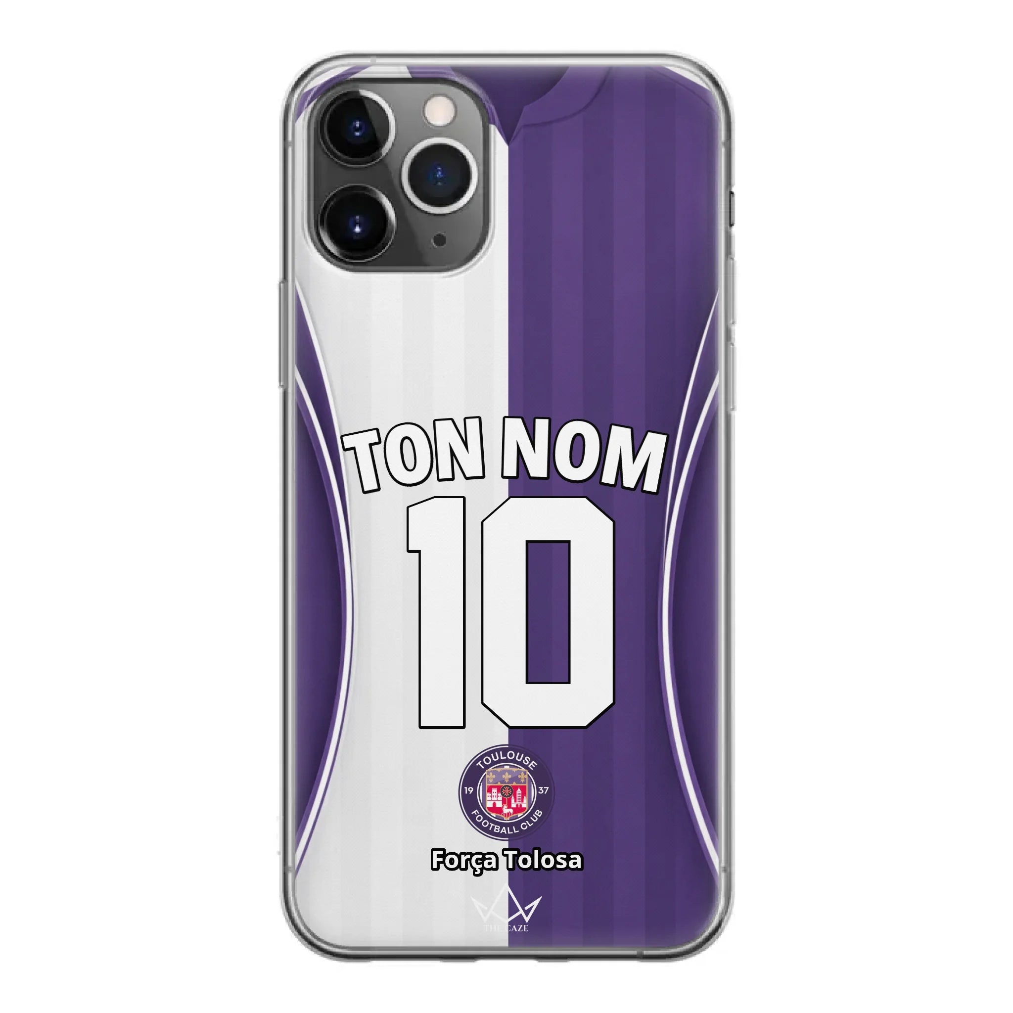 Funda de iPhone Personalizada Toulouse Football