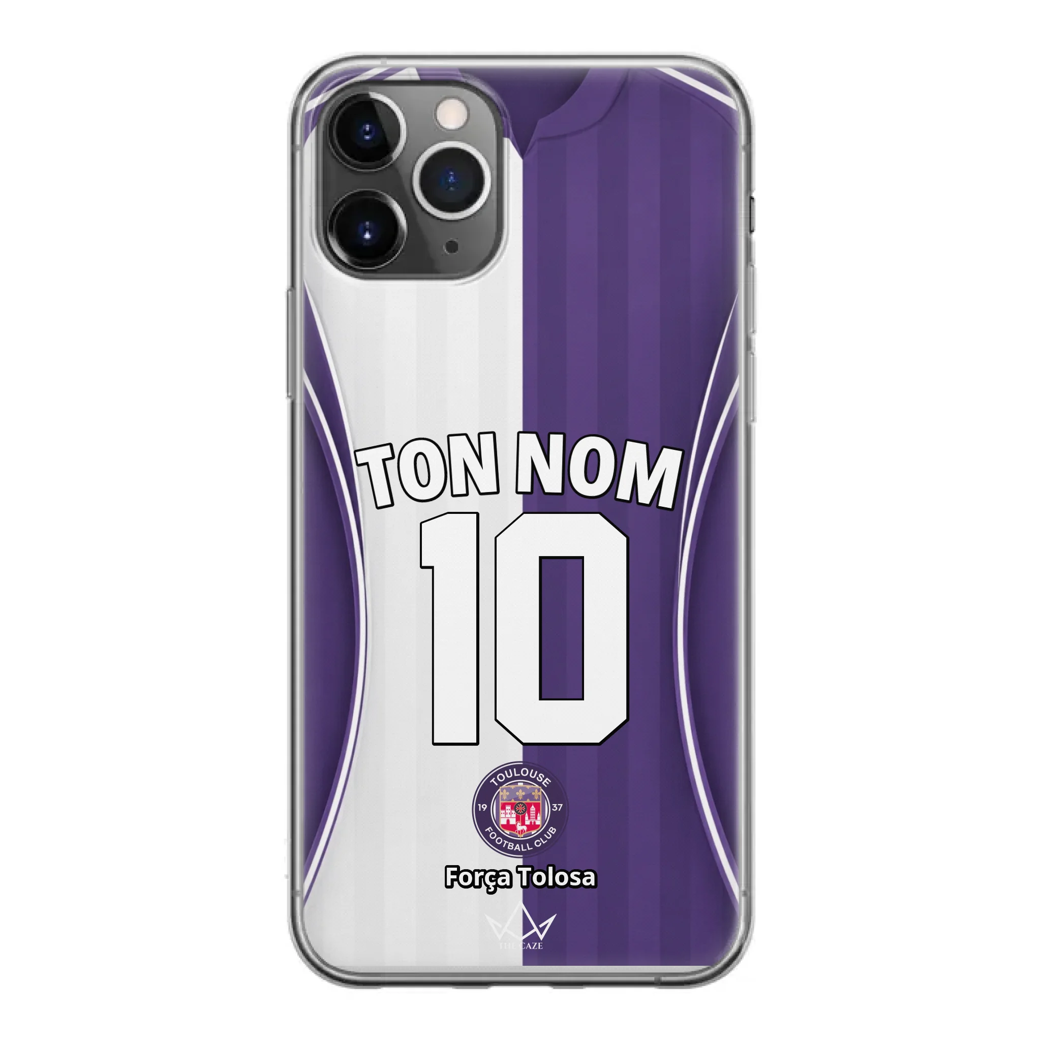Funda de iPhone Personalizada Toulouse Football