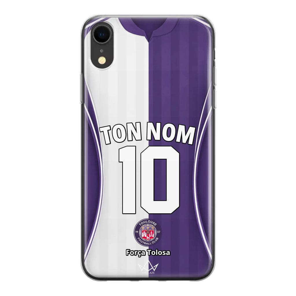 Funda de iPhone Personalizada Toulouse Football
