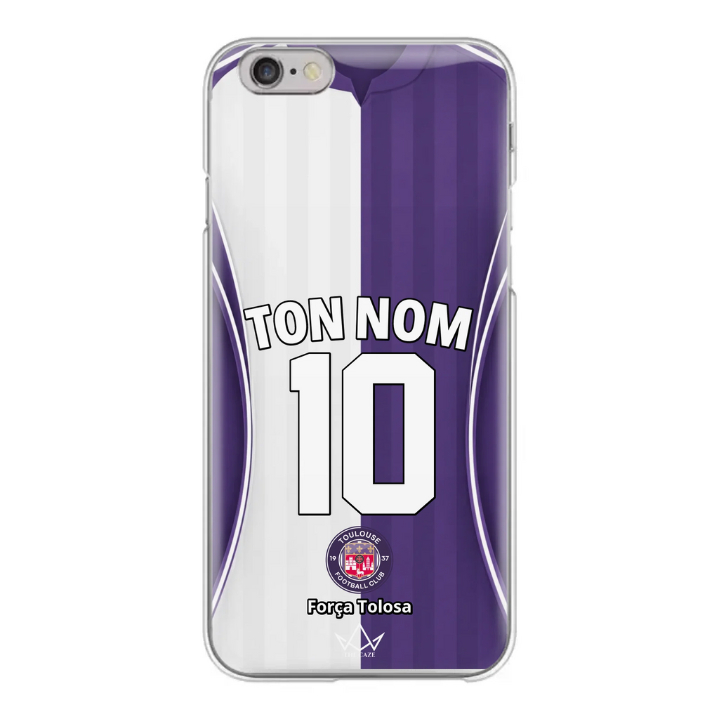Funda de iPhone Personalizada Toulouse Football