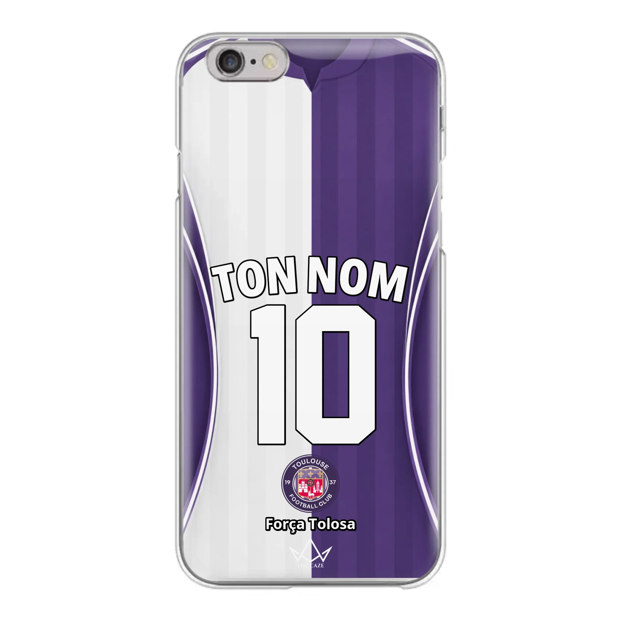 Funda de iPhone Personalizada Toulouse Football