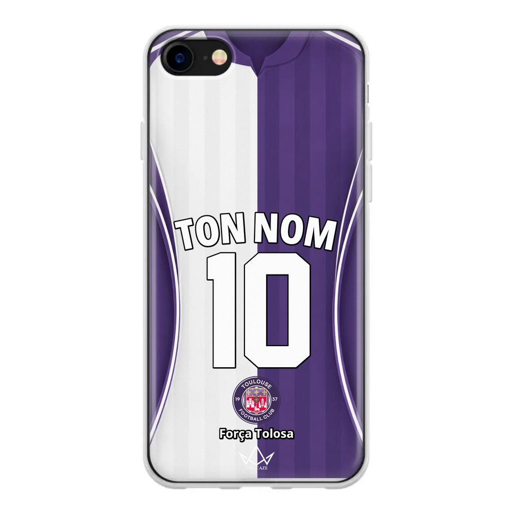 Funda de iPhone Personalizada Toulouse Football