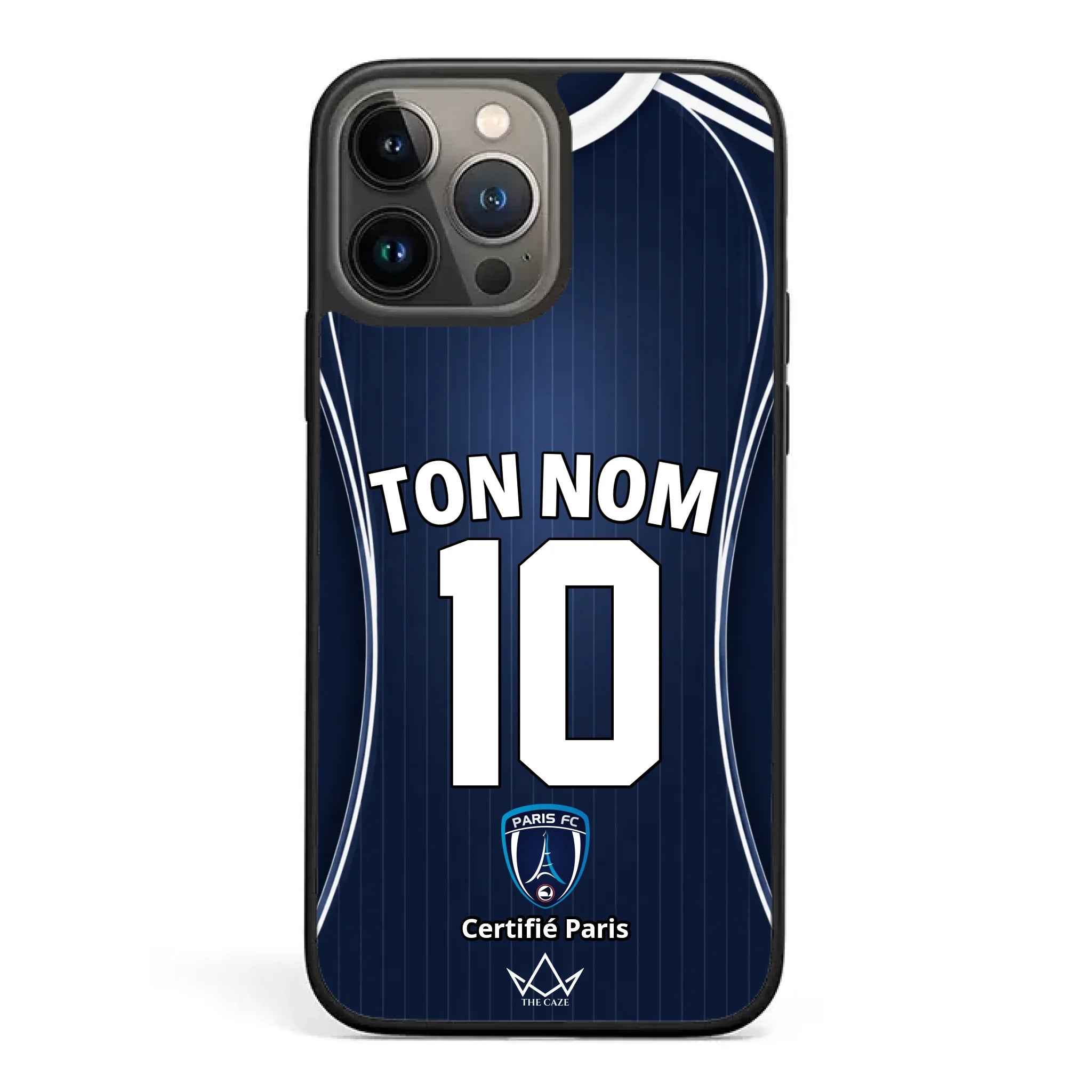 Paris FC Football Custom iPhone Case