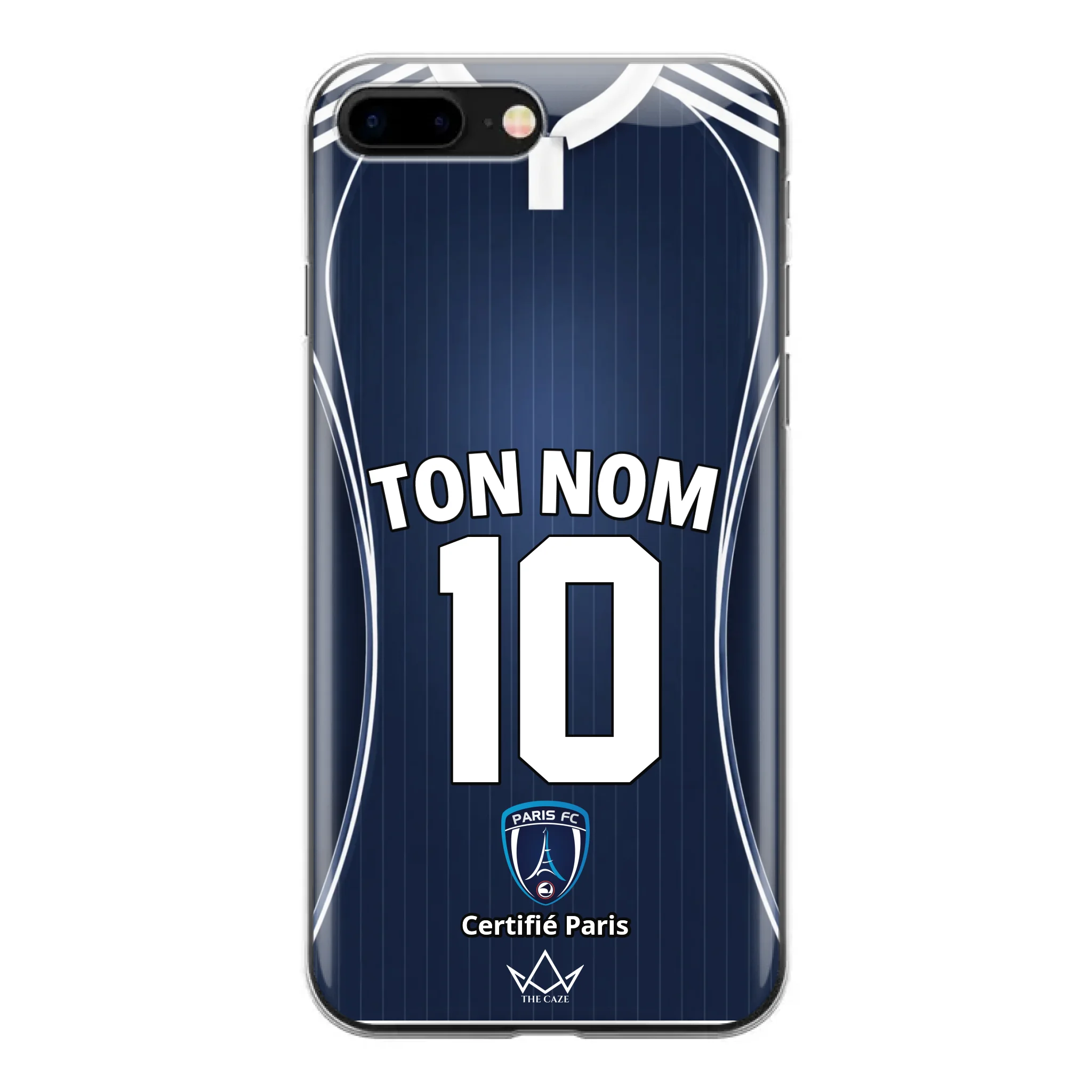 Paris FC Football Custom iPhone Case