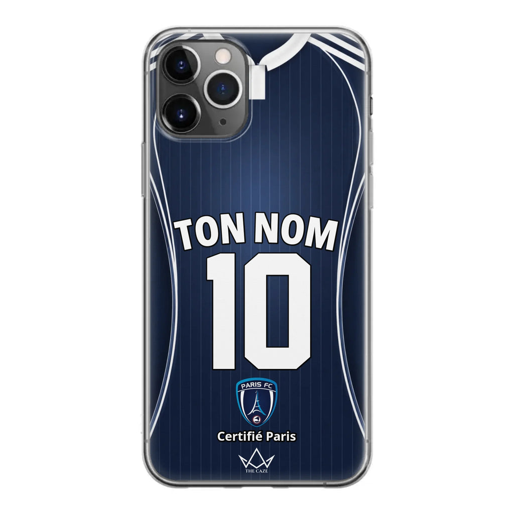 Paris FC Football Custom iPhone Case