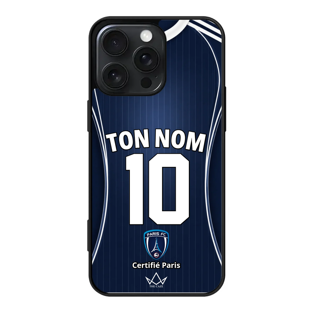 Paris FC Football Custom iPhone Case