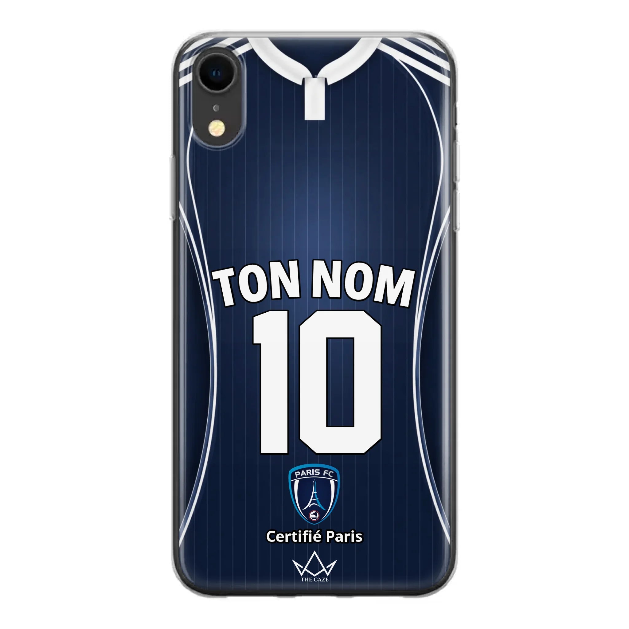 Paris FC Football Custom iPhone Case