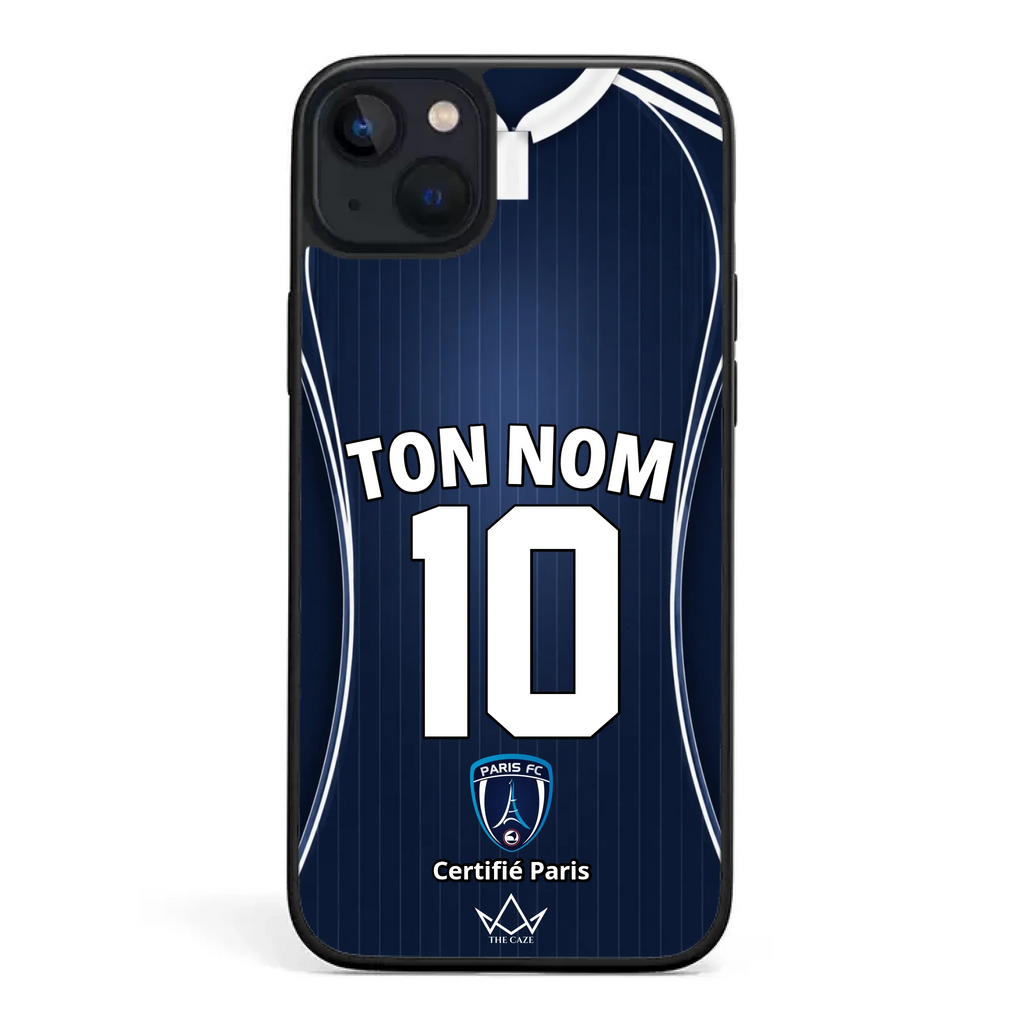 Paris FC Football Custom iPhone Case