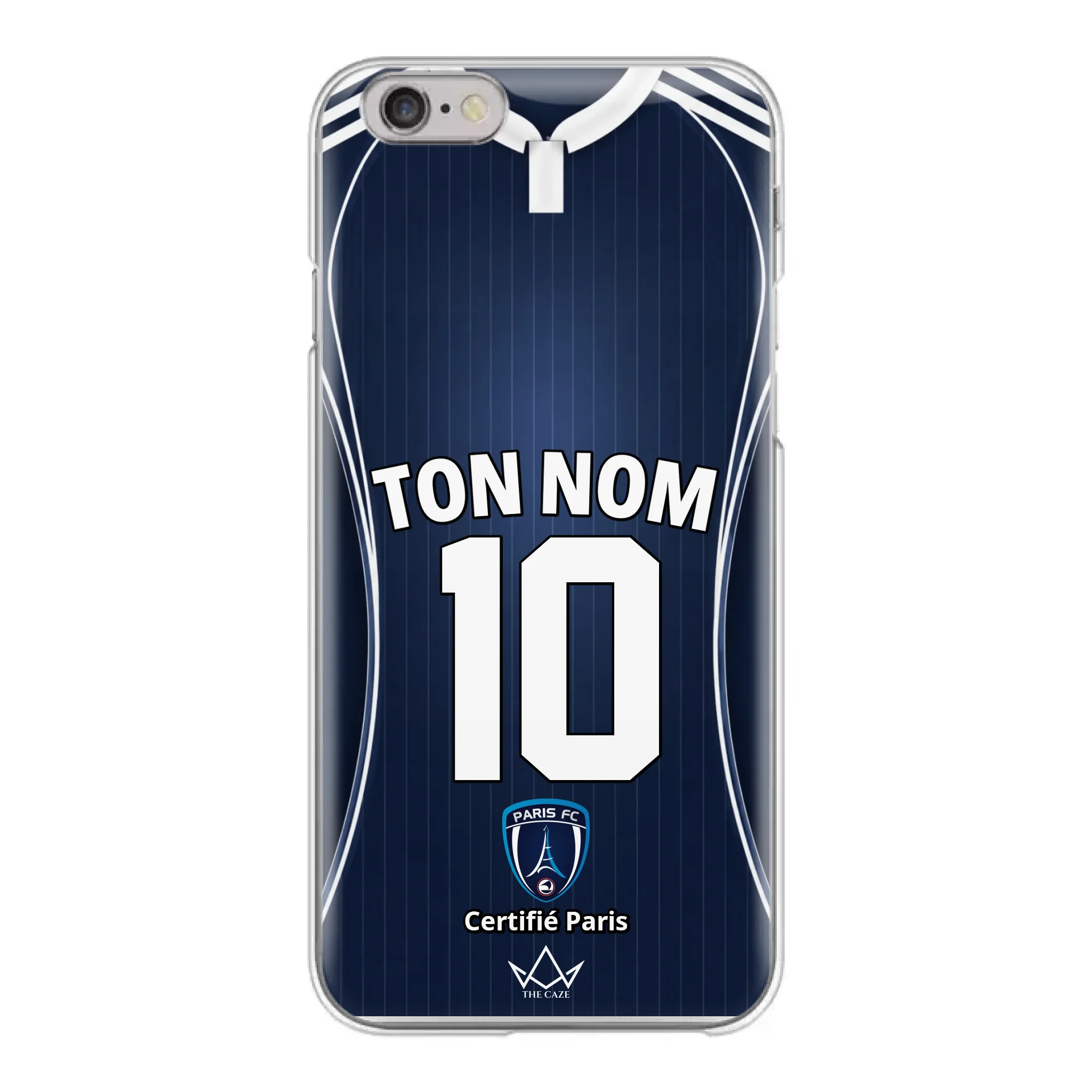 Paris FC Football Custom iPhone Case