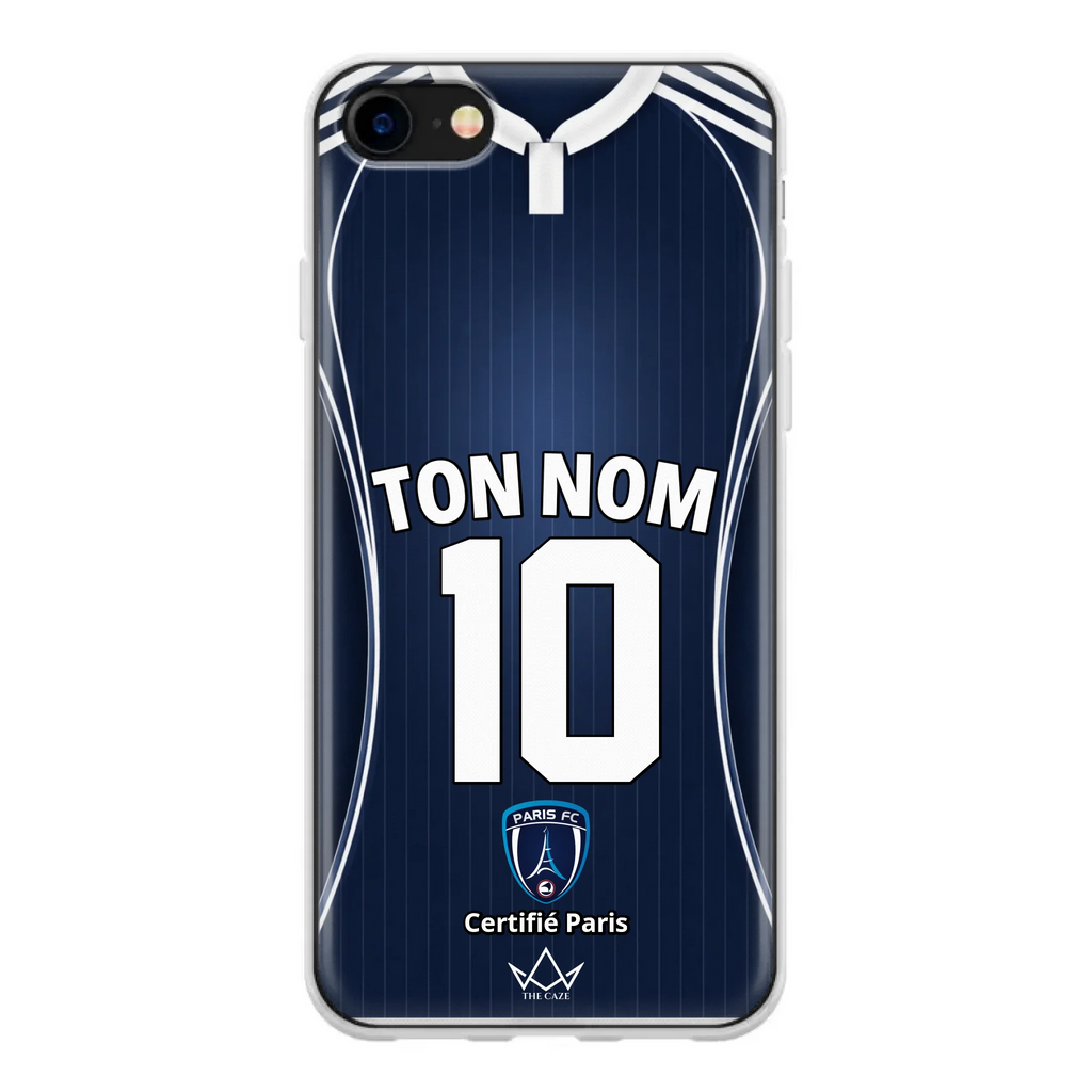 Paris FC Football Custom iPhone Case