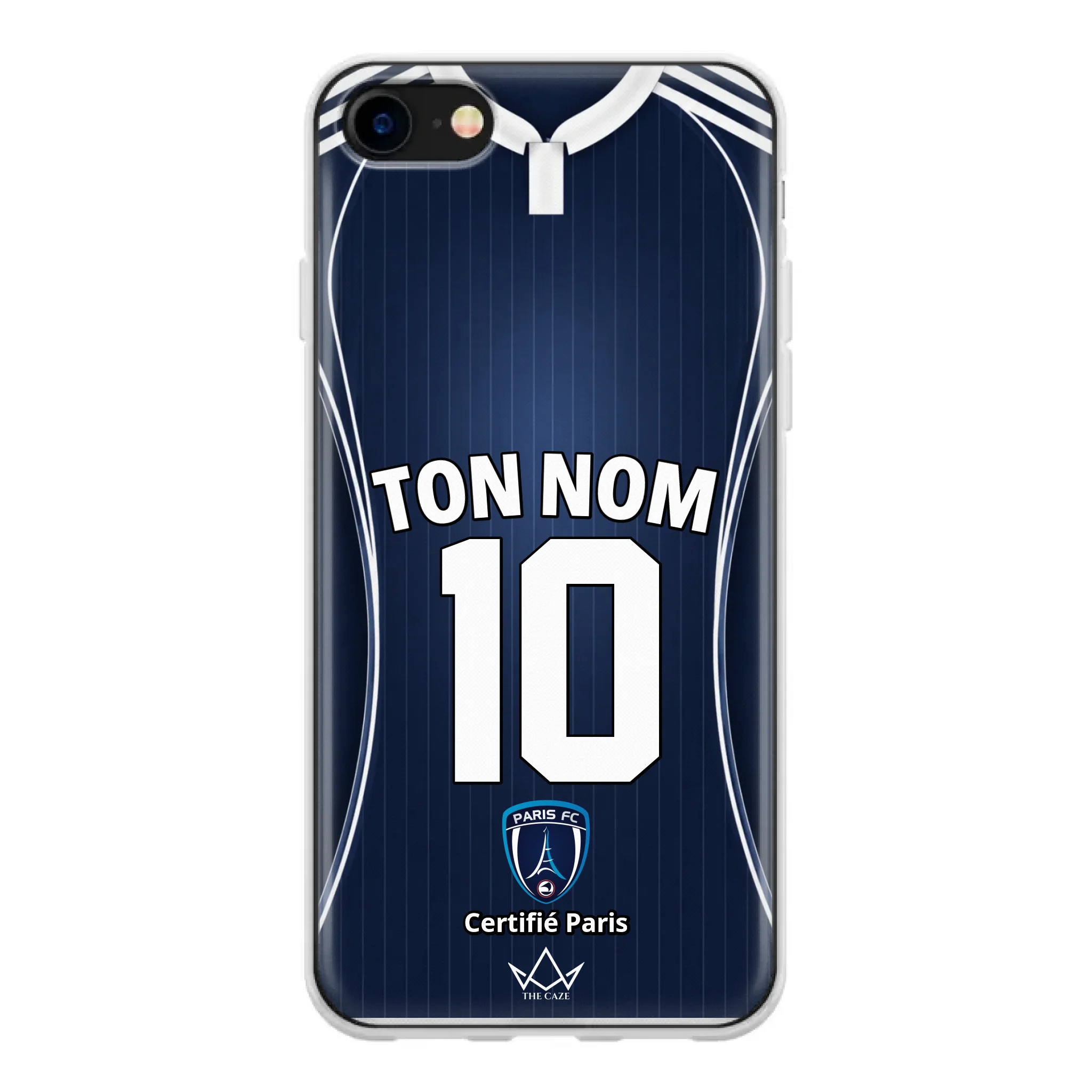 Paris FC Football Custom iPhone Case