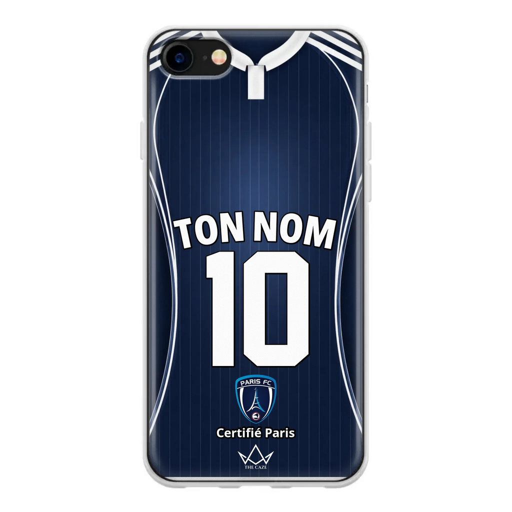 Paris FC Football Custom iPhone Case