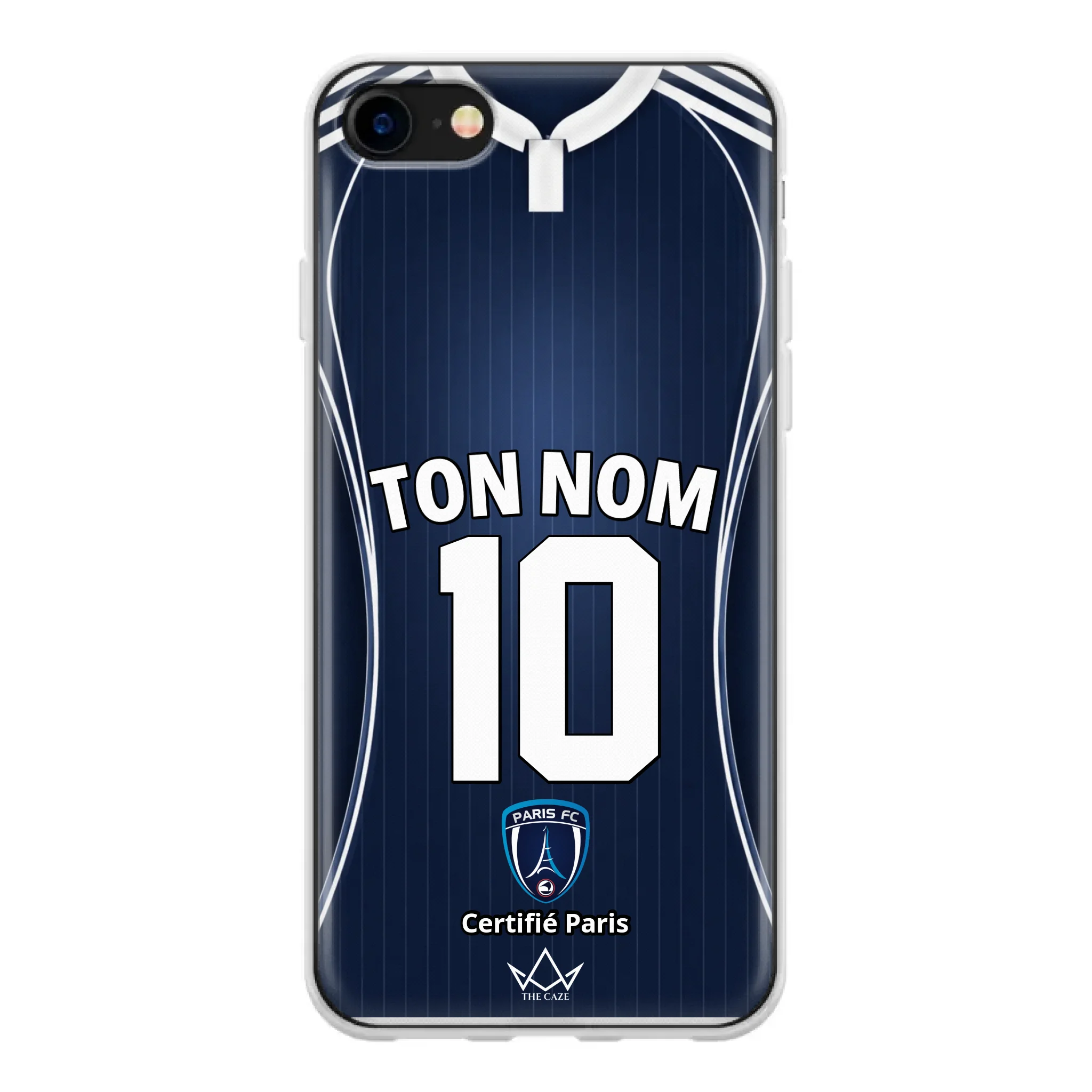 Paris FC Football Custom iPhone Case