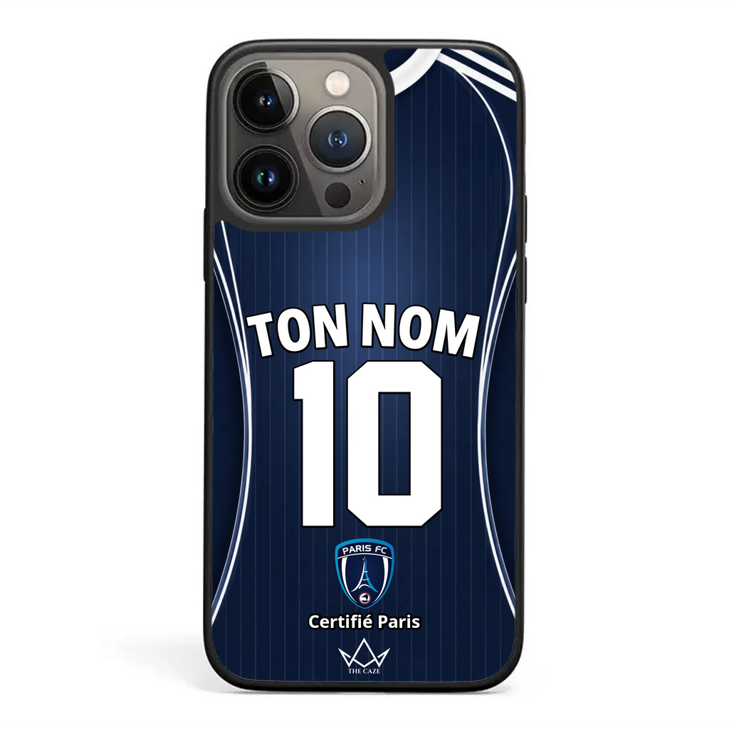 Paris FC Football Custom iPhone Case