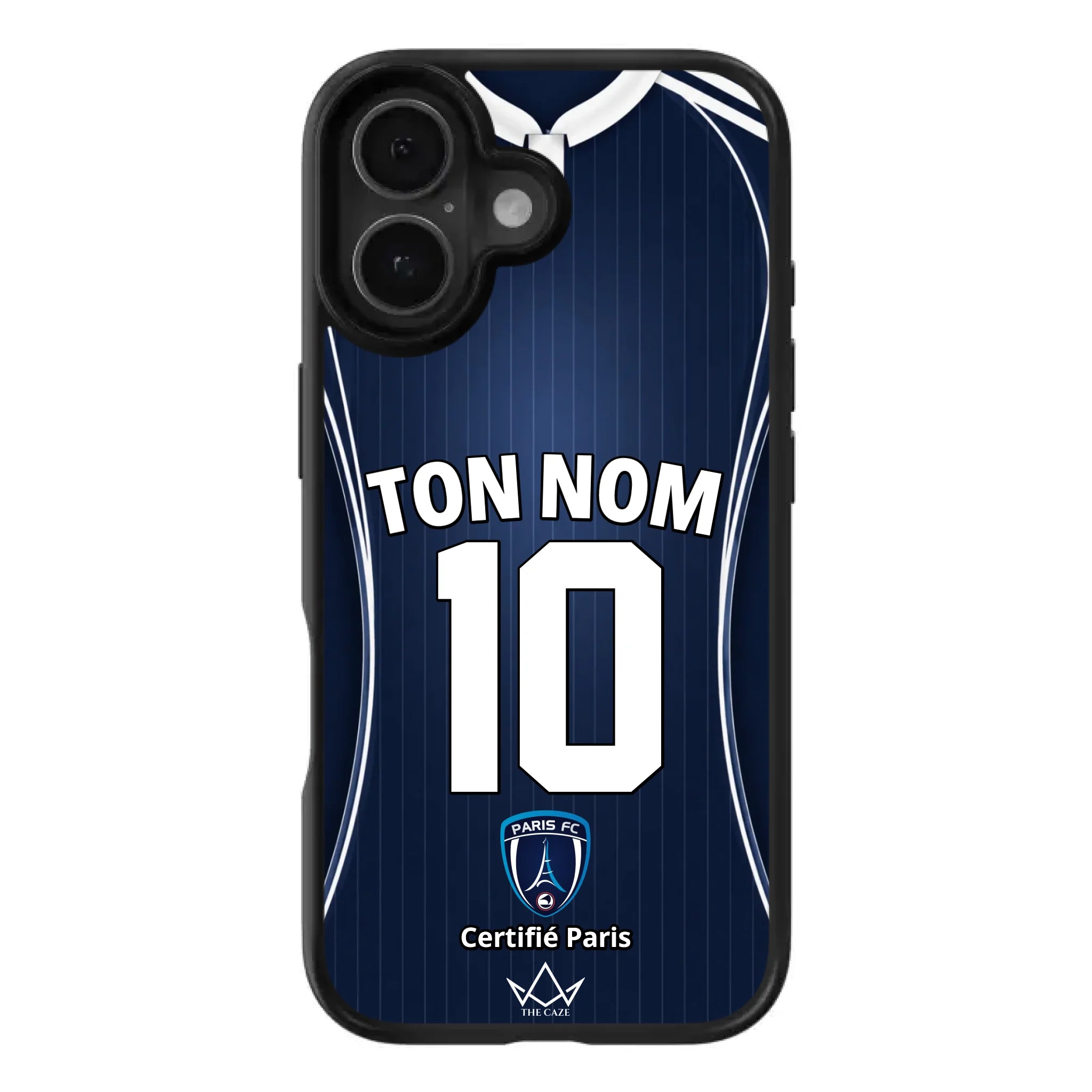 Paris FC Football Custom iPhone Case