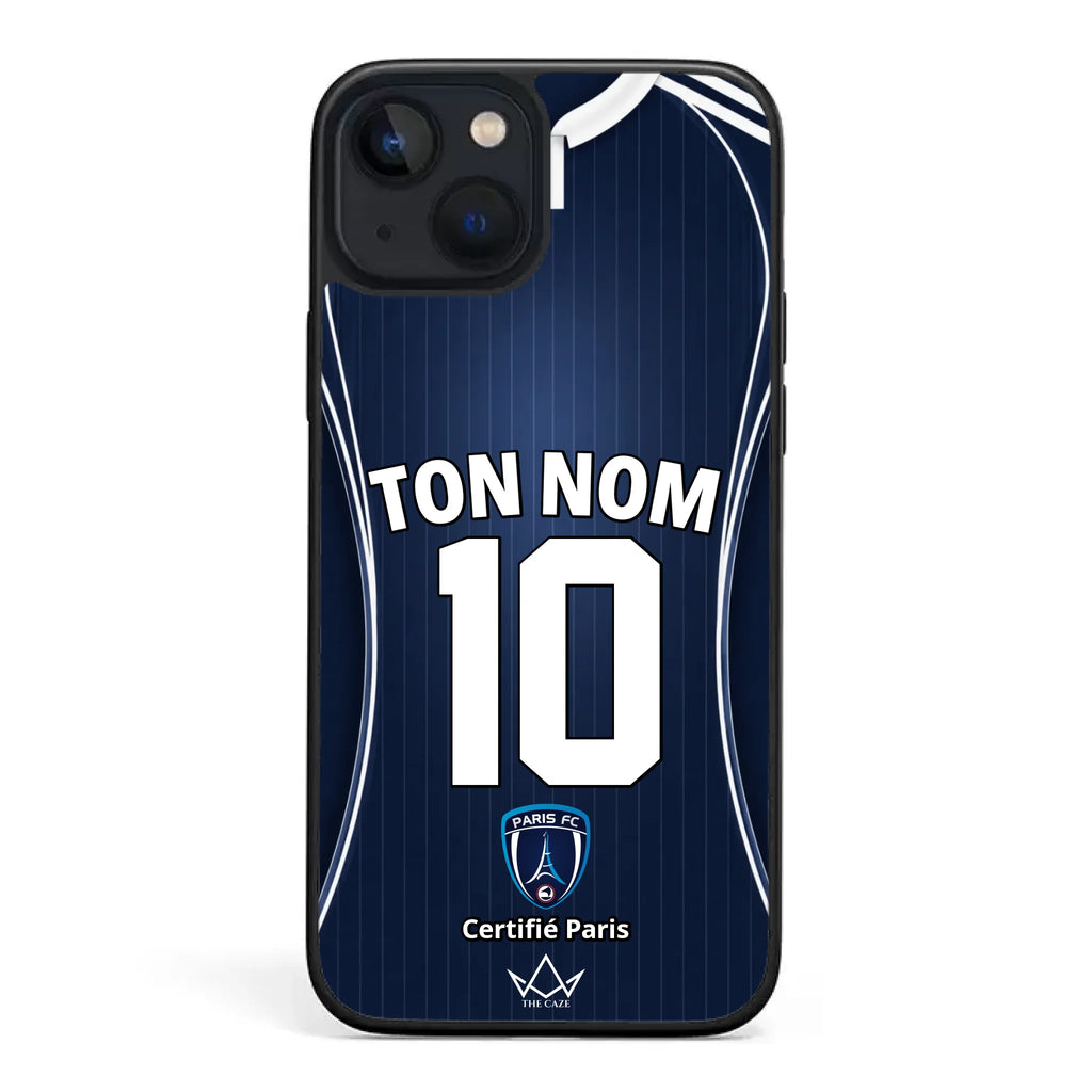 Paris FC Football Custom iPhone Case