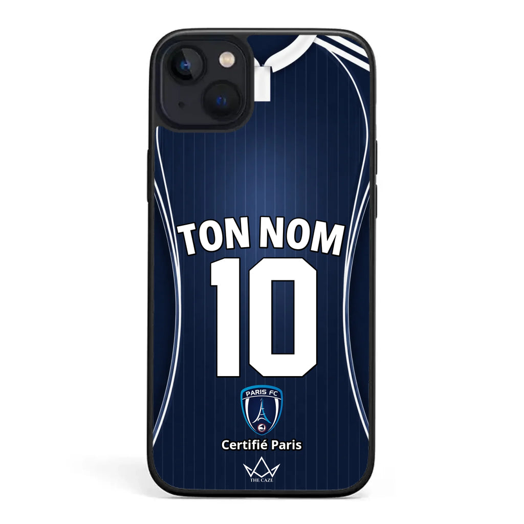 Paris FC Football Custom iPhone Case